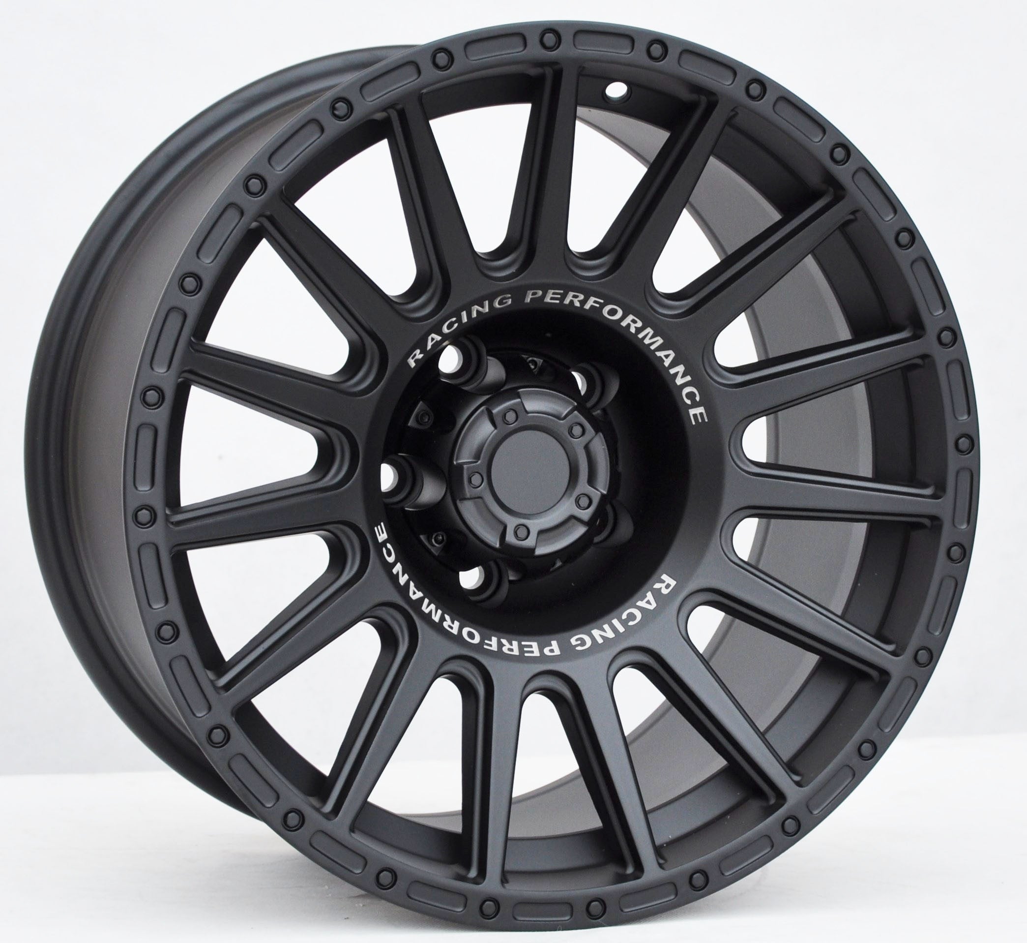 Toro Corsa fbx026 Alufælge 18" 6x139.7 ET-12 – Sort półmat (sæt á 4)