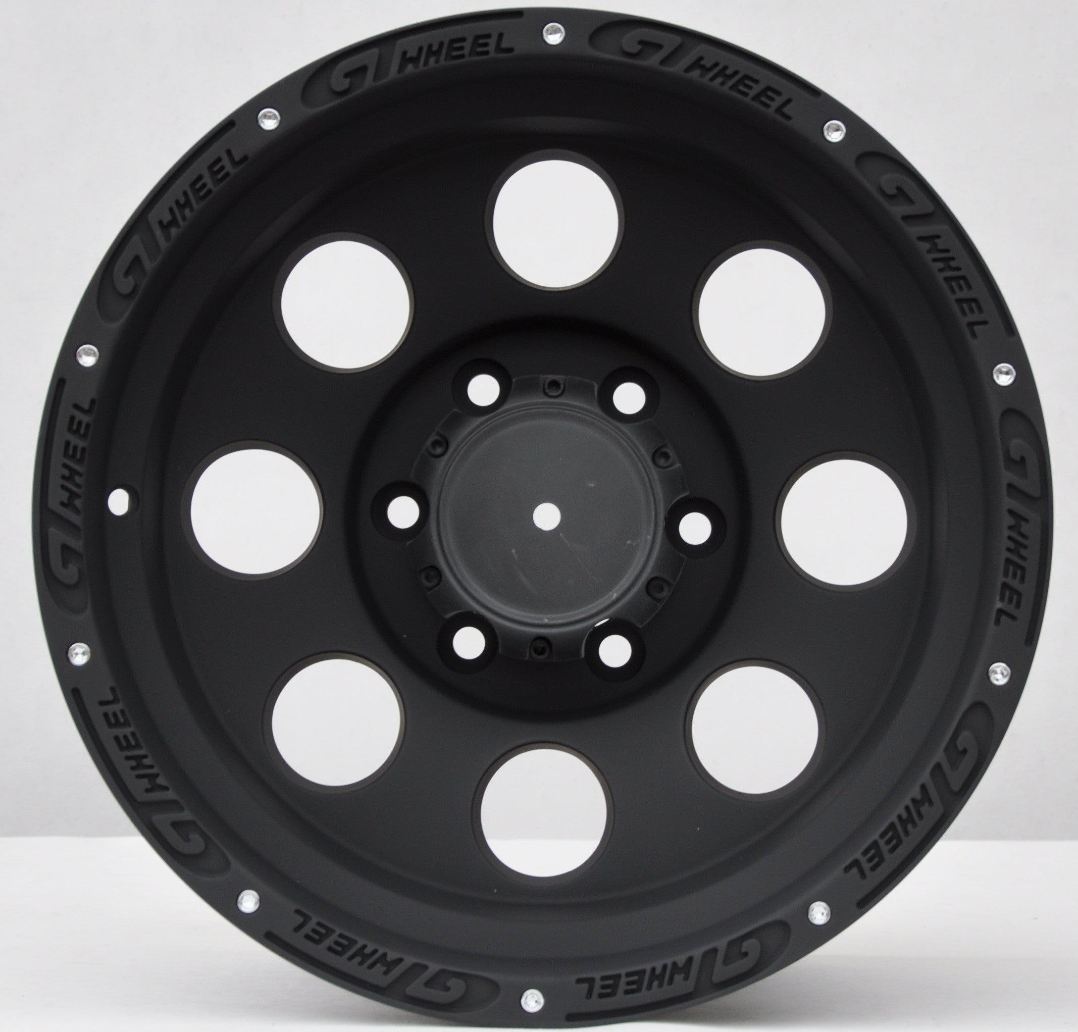 PDW 531 Alufælge 16" 6x139.7 ET-10 – Sort mat (sæt á 4)
