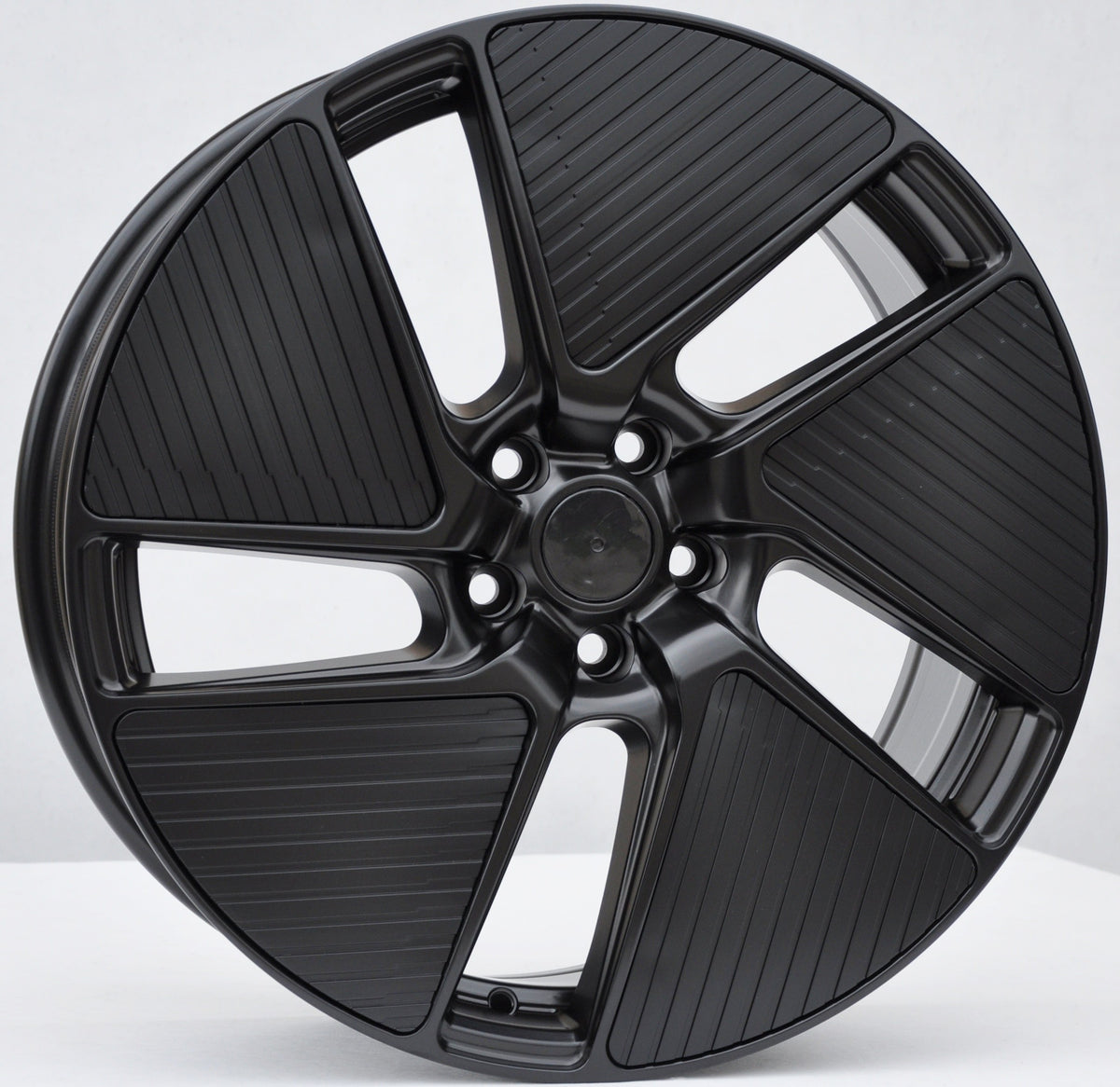 PDW 1259 Alufælge 19" 7,5J 5x108 ET45 – Sort halvmat (sæt á 4)