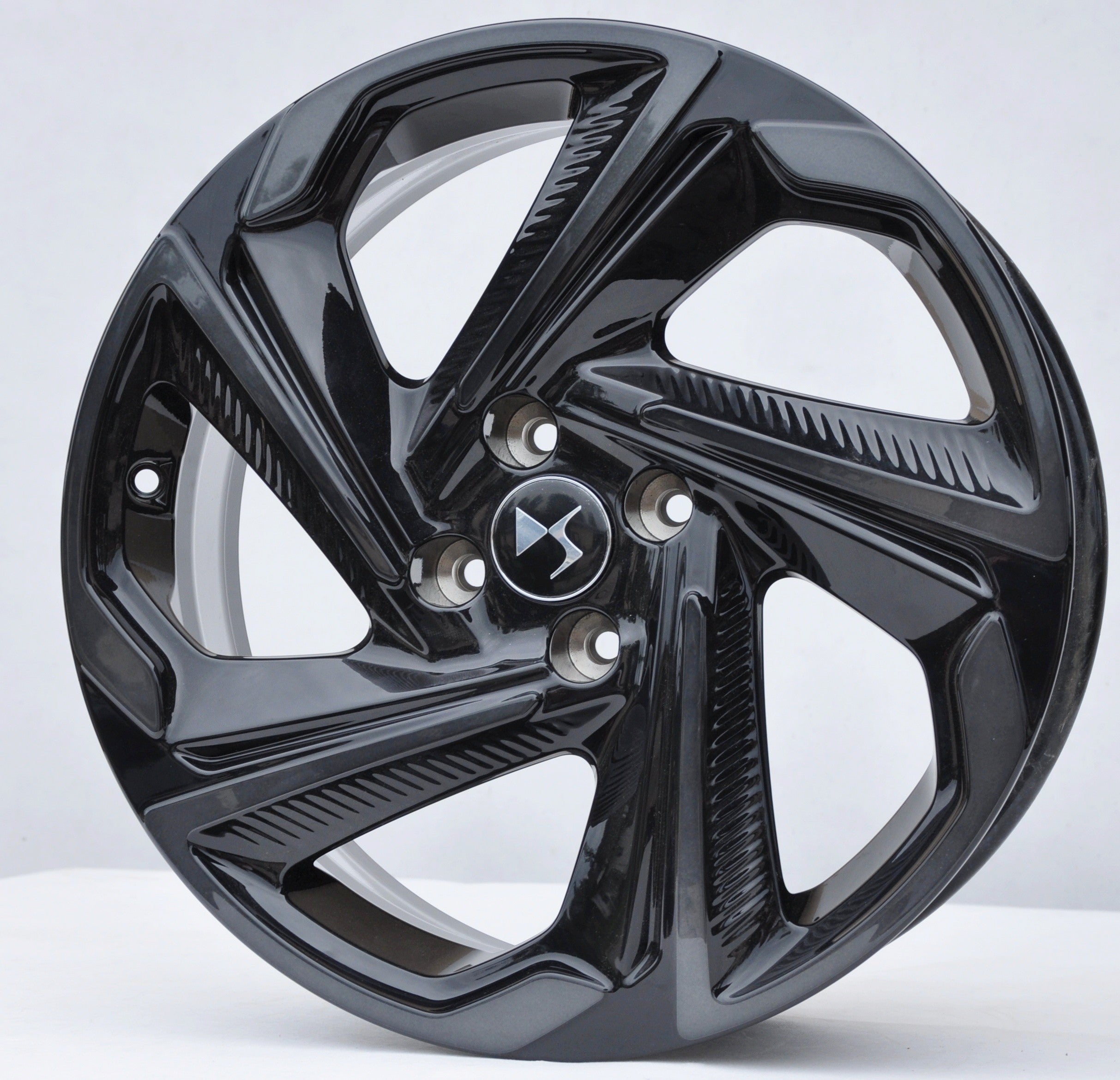 Citroen (oryginalne OEM) 9825299880 Alufælge 18" 4x108 ET35 – Sort (sæt á 4)