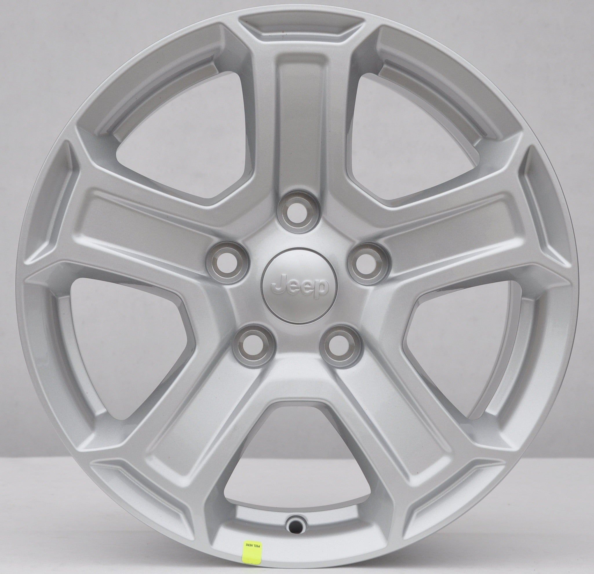 Jeep (oryginalne OEM) 5vh23gsaa Alufælge 17" 5x127 ET44 – Sølv (sæt á 4)