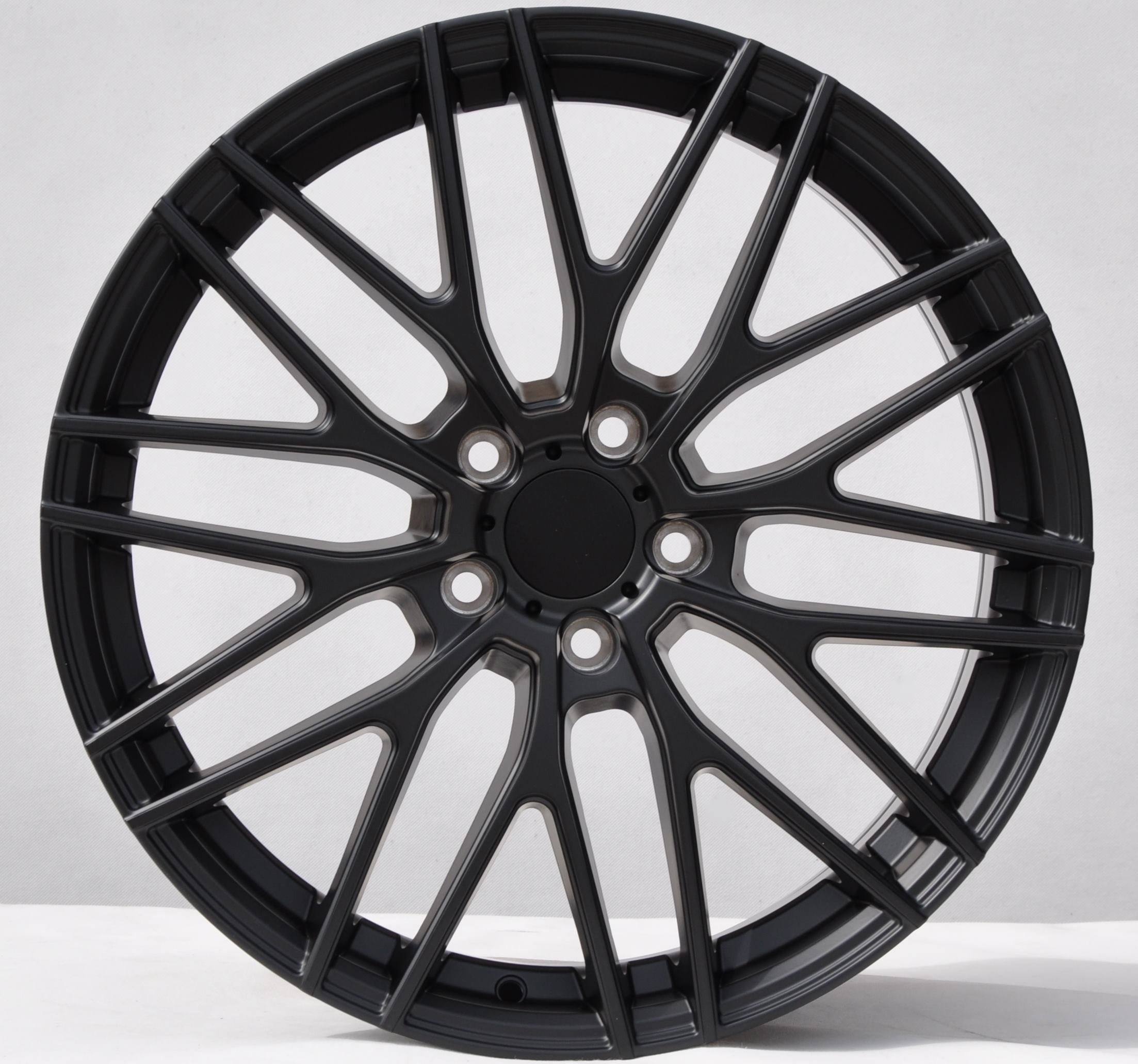 PDW 2321 Alufælge 19" 5x114.3 ET45 – Sort półmat (sæt á 4)