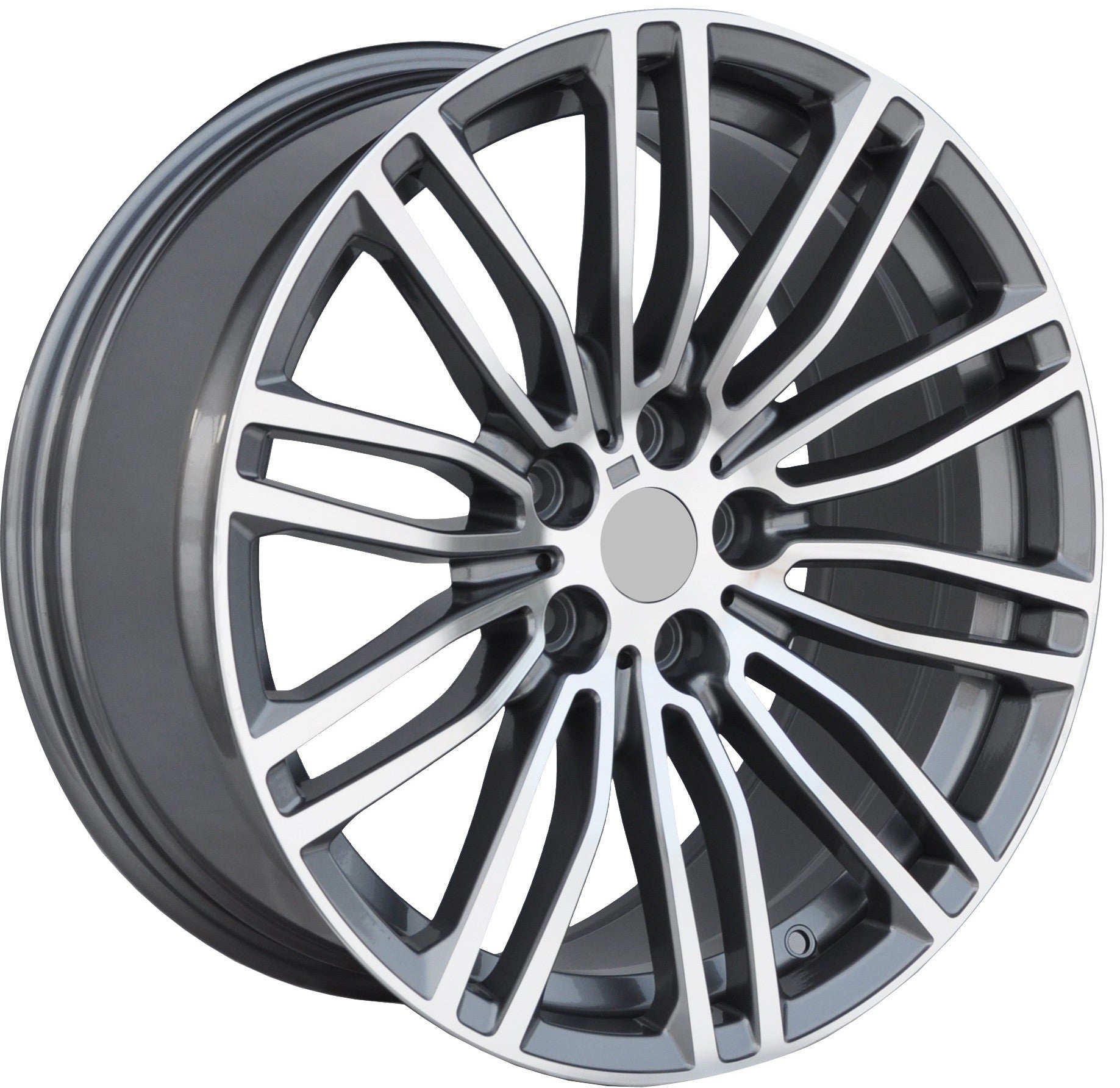PDW 1318 Alufælge 19" 5x120 ET33 – Poleret/grafit (sæt á 4)