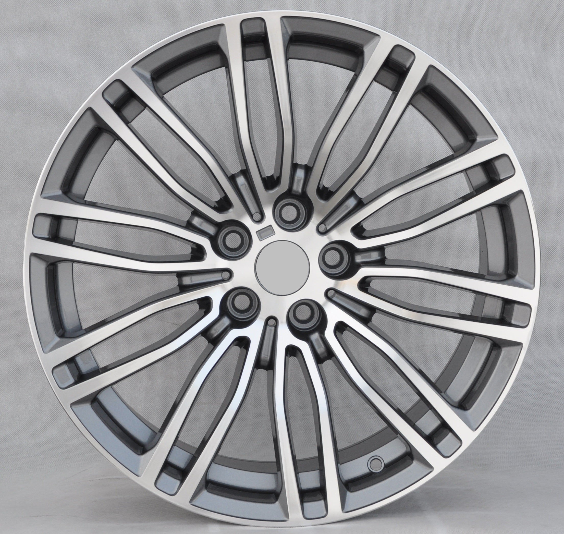 PDW 1318 Alufælge 19" 5x120 ET33 – Poleret/grafit (sæt á 4)