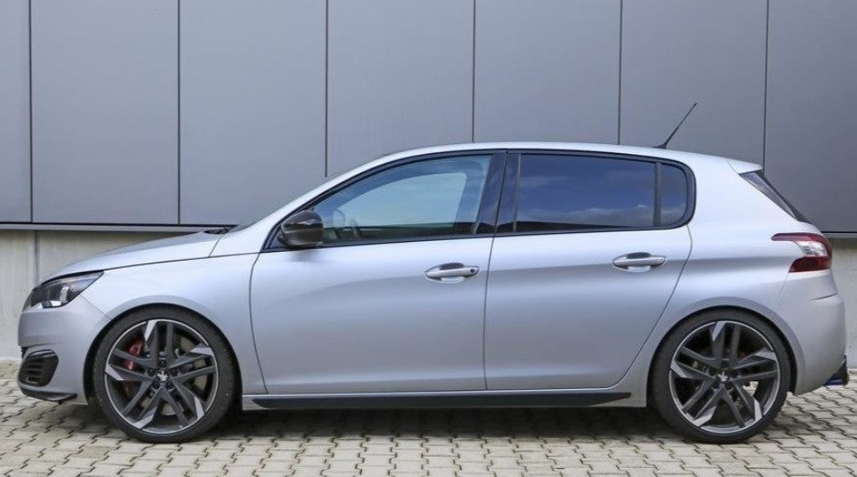PDW 170 Alufælge 17" 5x108 ET44 – Poleret/sort półmat (sæt á 4)