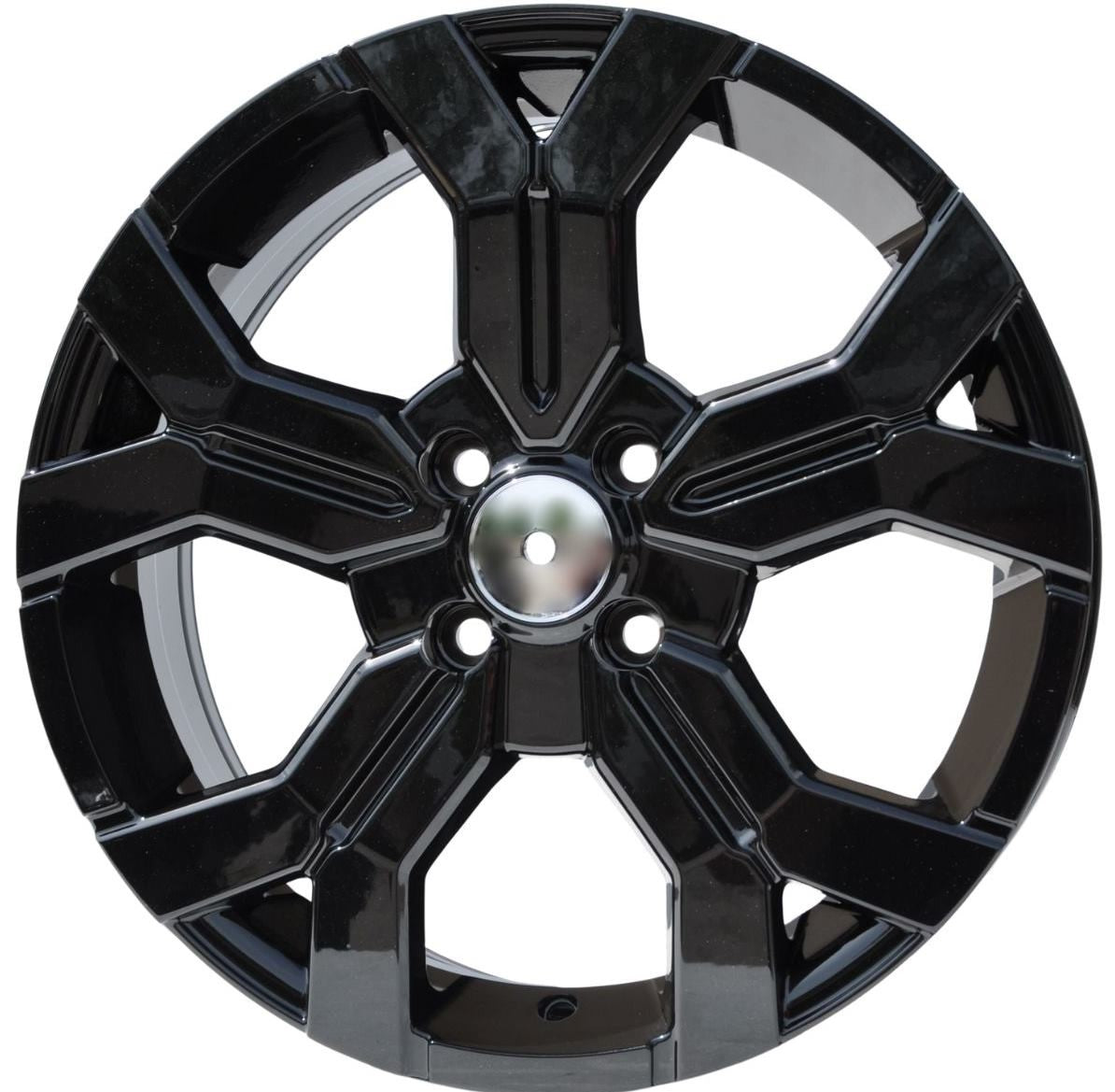PDW 1110BL Alufælge 16" 4x100 ET40 – Sort (sæt á 4)