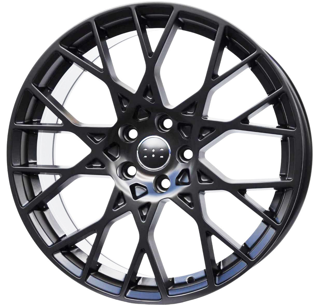 PDW 1293 Alufælge 18" 5x112 ET40 – Sort półmat (sæt á 4)