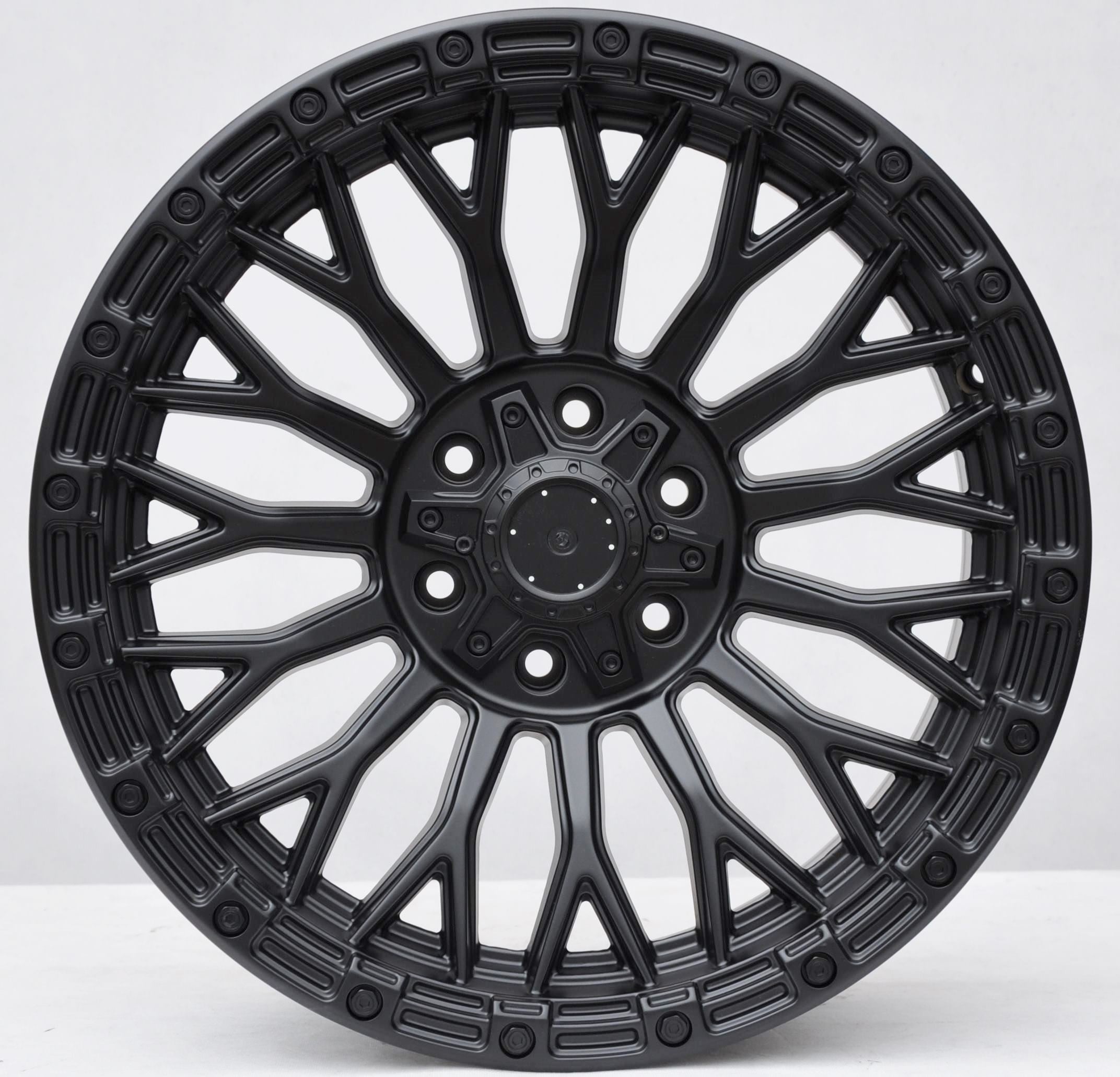 Toro Corsa 1894 Alufælge 20" 6x139.7 ET18 – Sort półmat (sæt á 4)