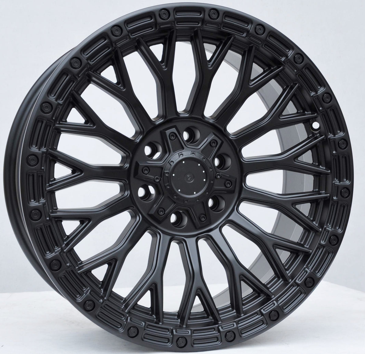 Toro Corsa 1894 Alufælge 20" 6x139.7 ET18 – Sort halvmat (sæt á 4)