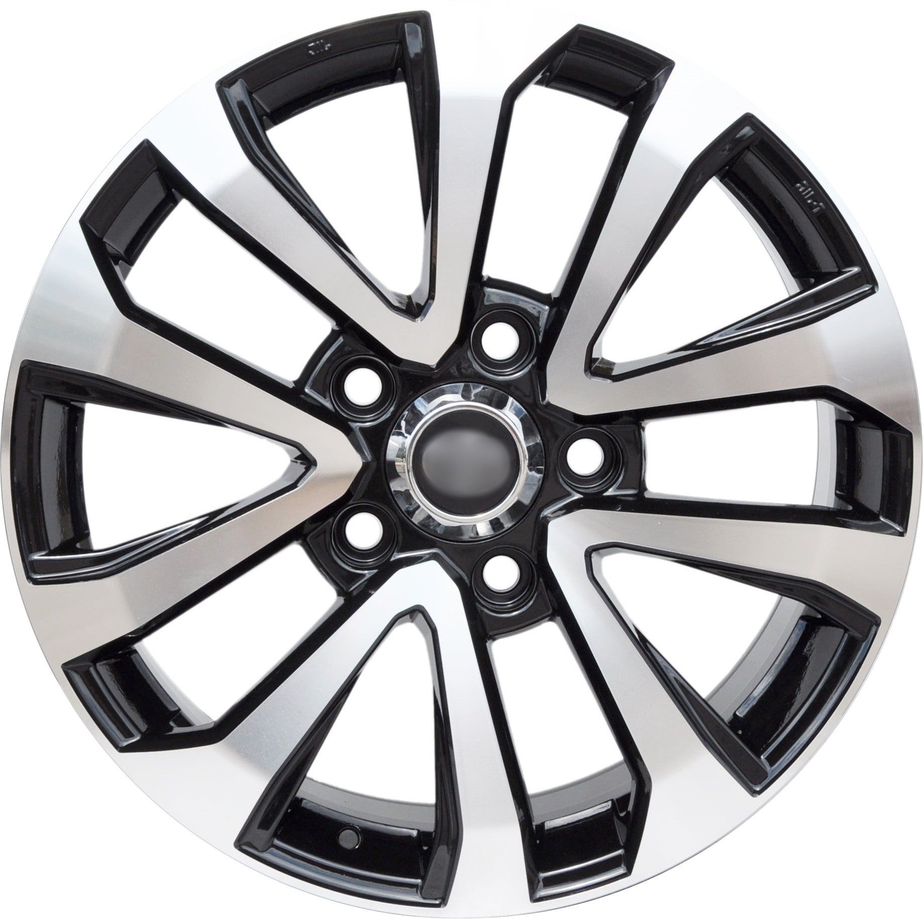 PDW 1156 Alufælge 18" 5x150 ET40 – Poleret/sort (sæt á 4)