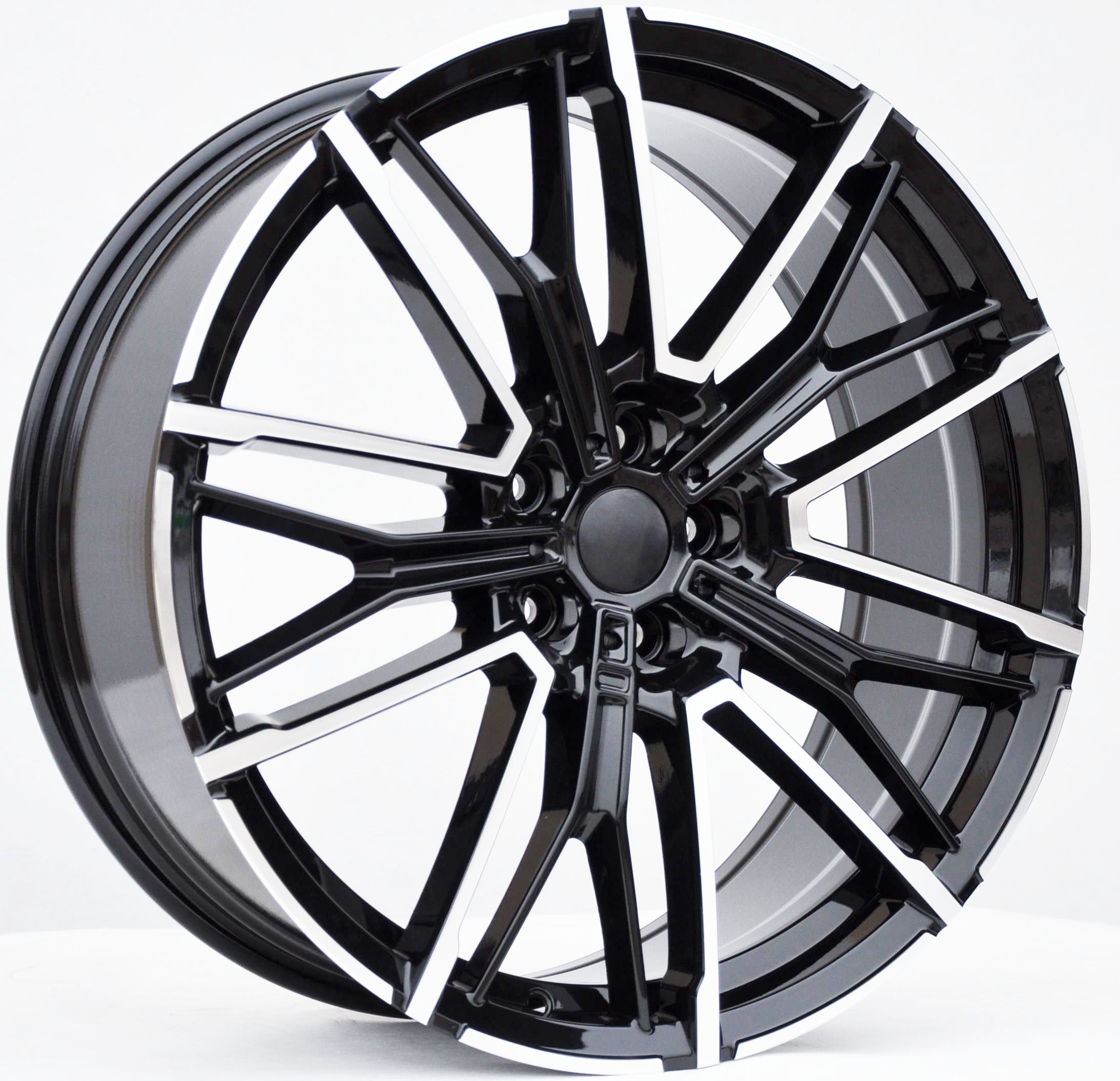 PDW 1284/8817 Alufælge 18" 5x120 ET30 – Poleret/sort (sæt á 4)