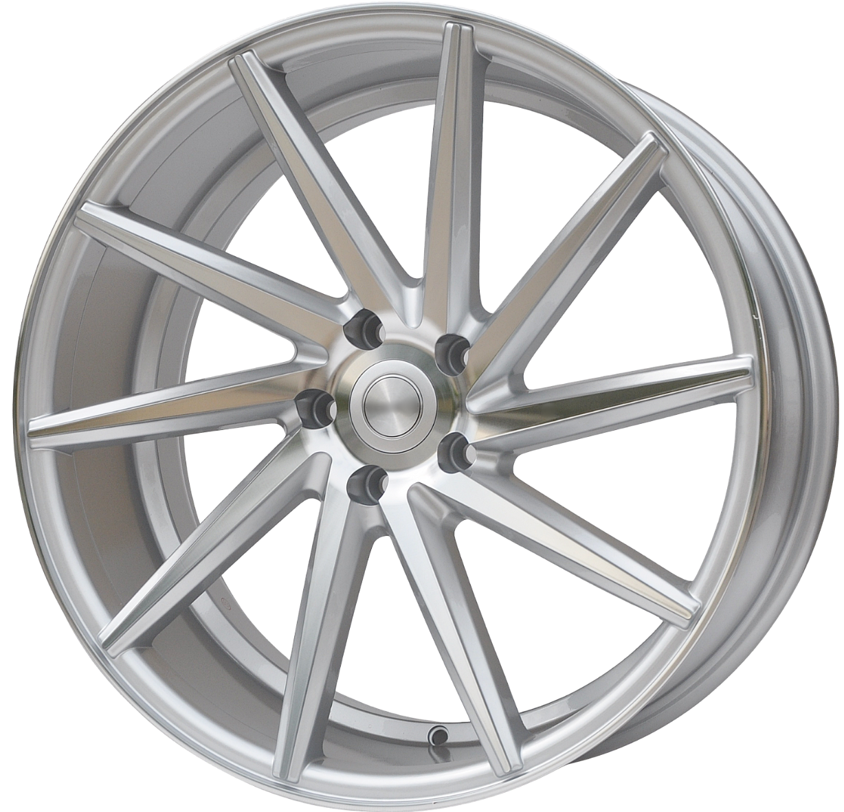 PDW 099/096 Alufælge 20" 5x114.3 ET35 – Poleret/sølv (sæt á 4)