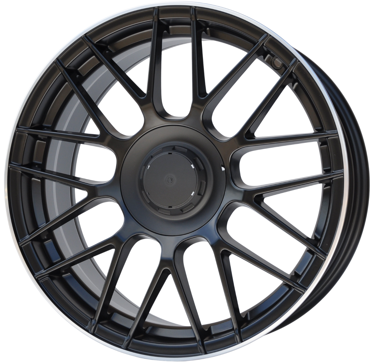 PDW 1258 Alufælge 17" 5x112 ET40 – Sort półmat (sæt á 4)