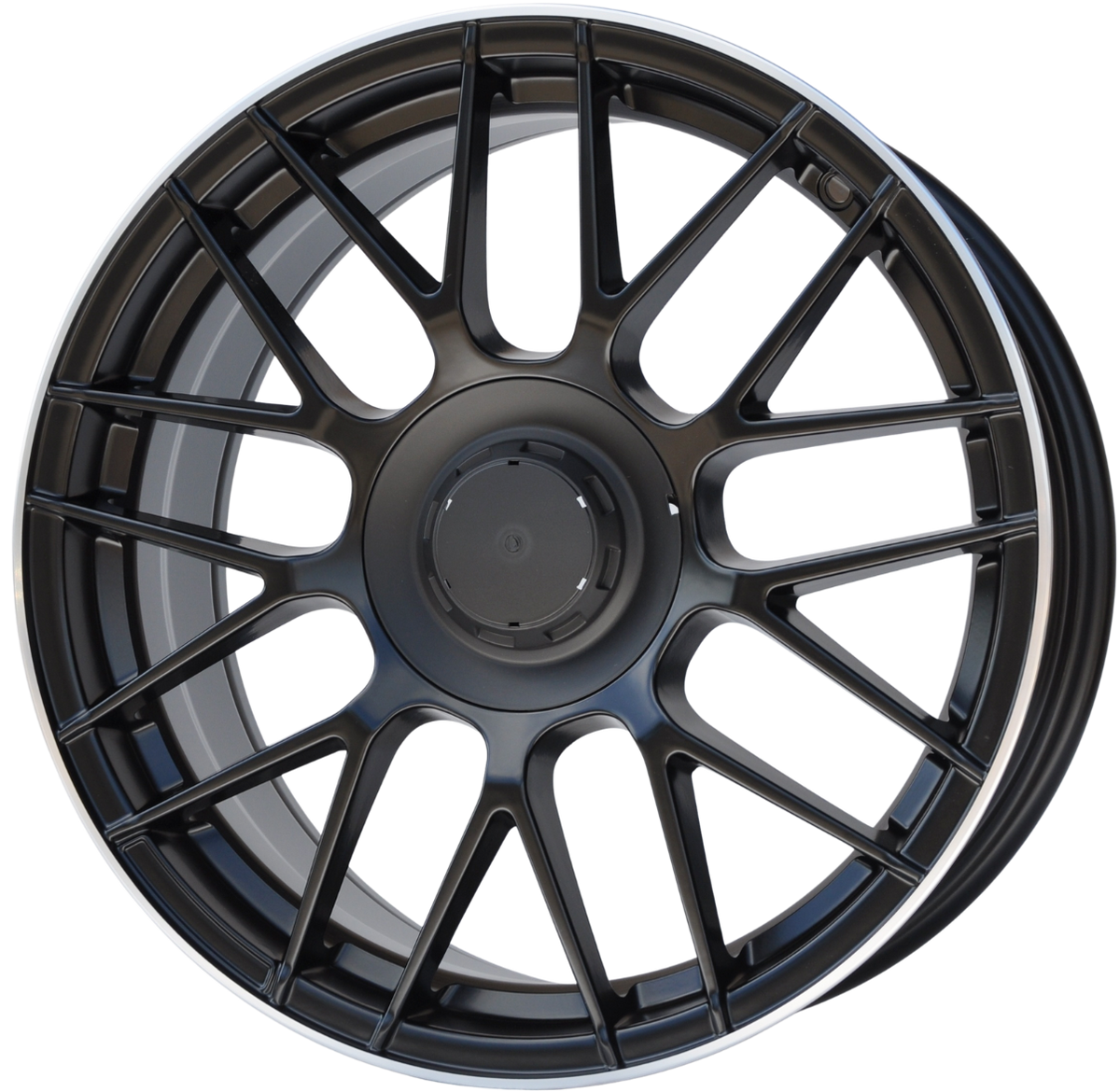 PDW 1258 Alufælge 17" 7,5J 5x112 ET40 – Sort halvmat (sæt á 4)