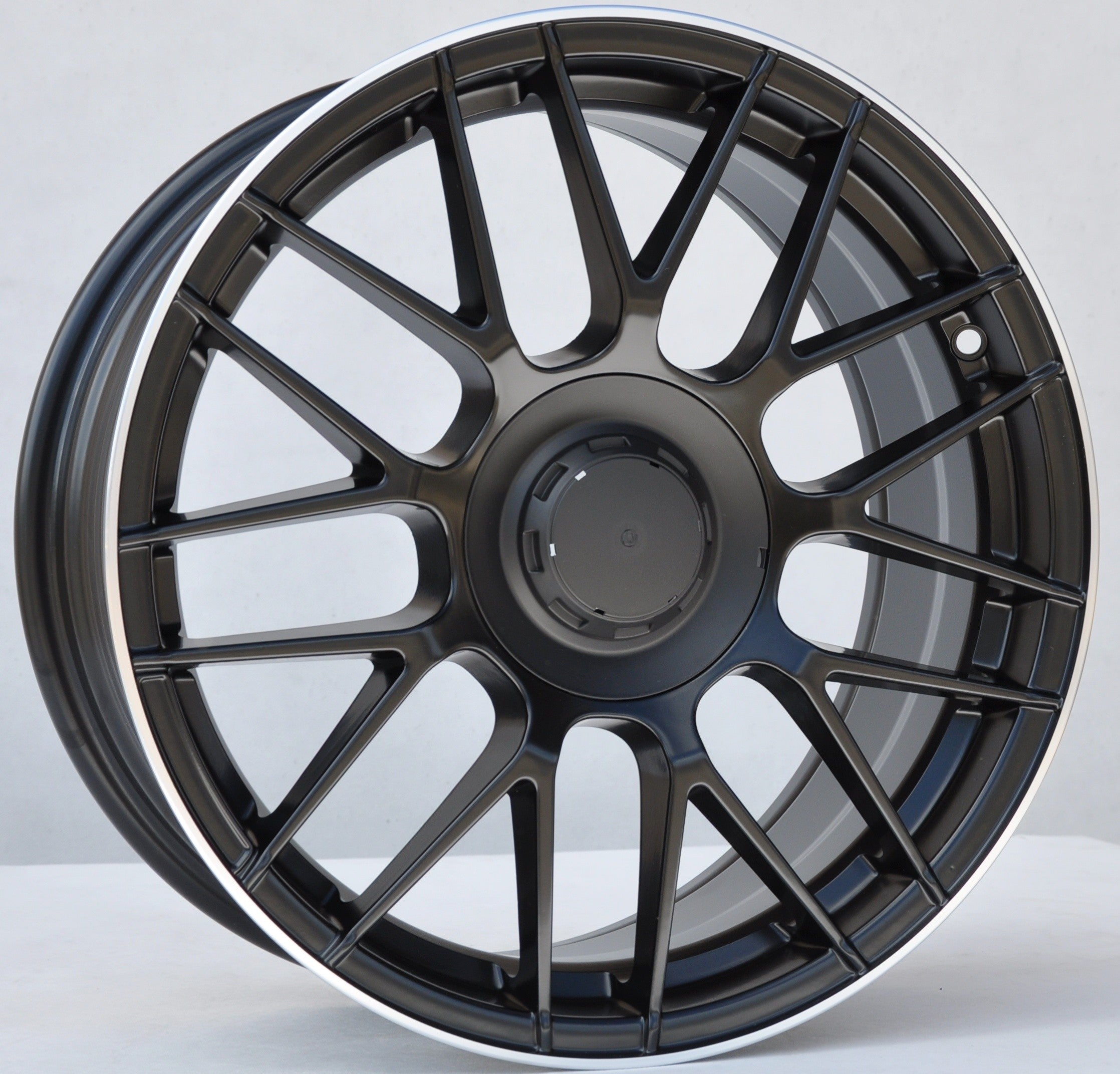PDW 1258 Alufælge 17" 5x112 ET40 – Sort półmat (sæt á 4)