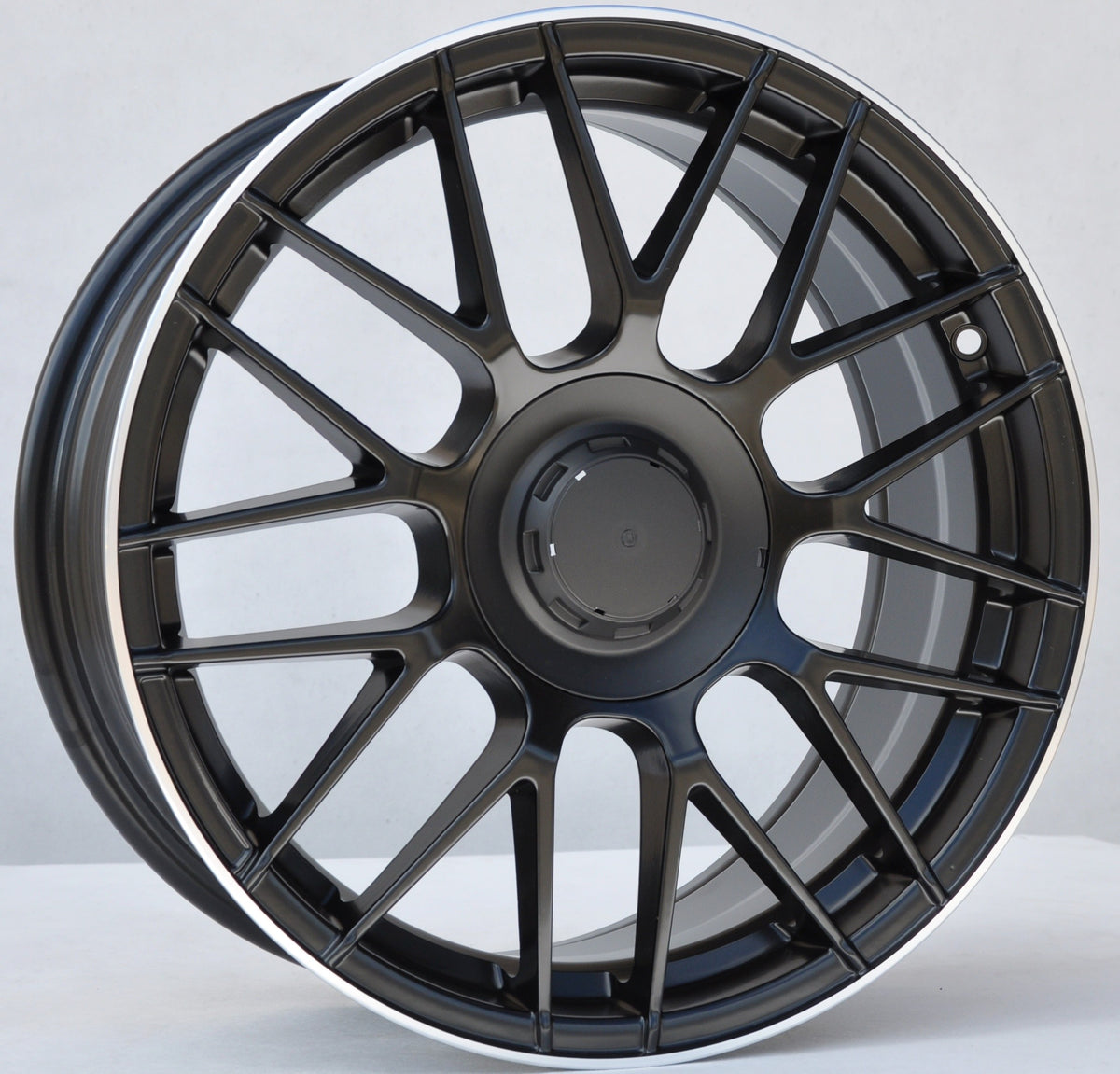 PDW 1258 Alufælge 17" 7,5J 5x112 ET40 – Sort halvmat (sæt á 4)
