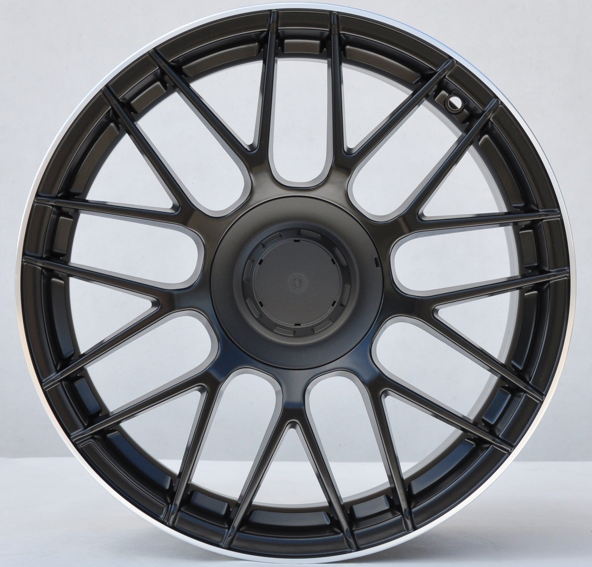 PDW 1258 Alufælge 17" 5x112 ET40 – Sort półmat (sæt á 4)