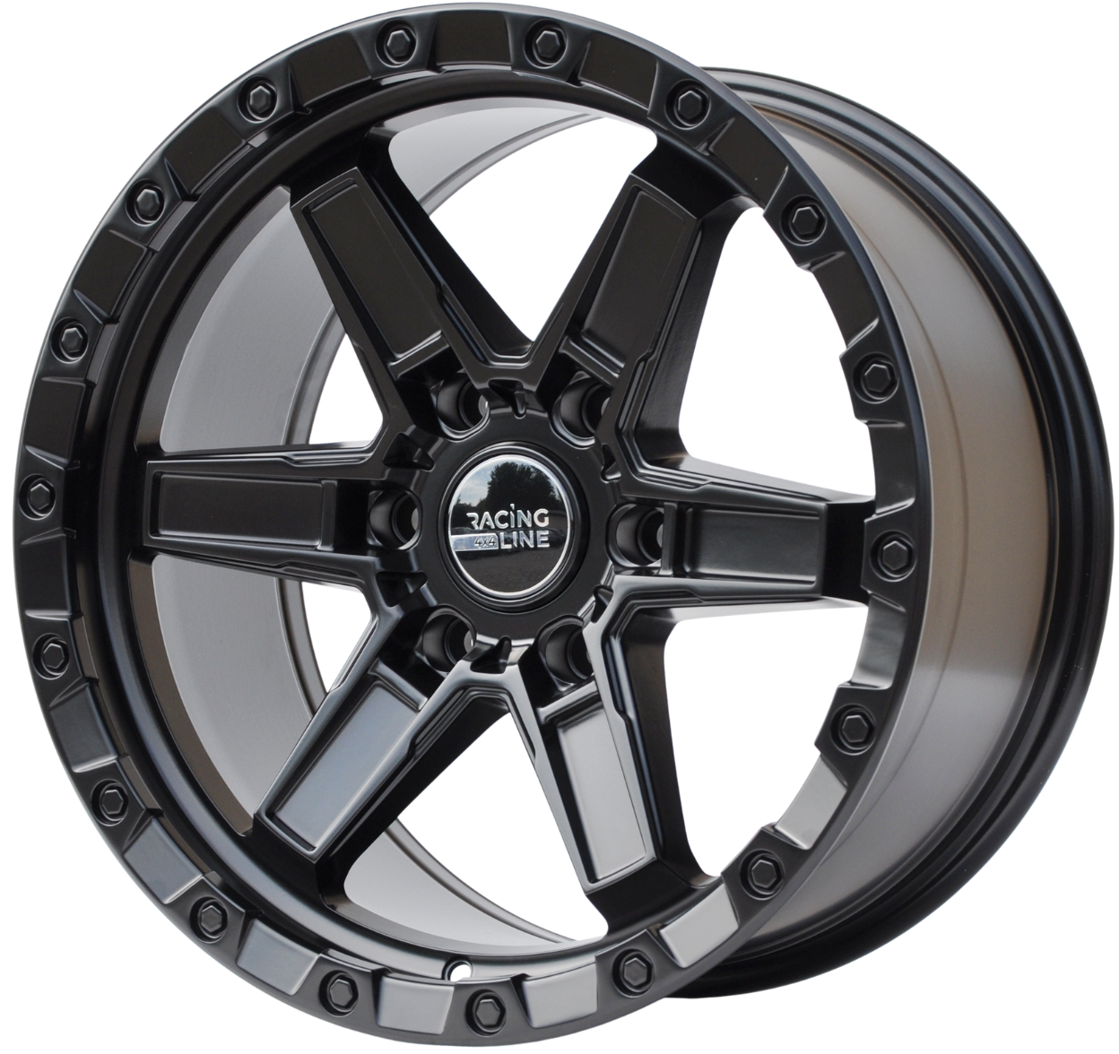 PDW 5840 Alufælge 18" 6x139.7 ET10 – Sort półmat (sæt á 4)