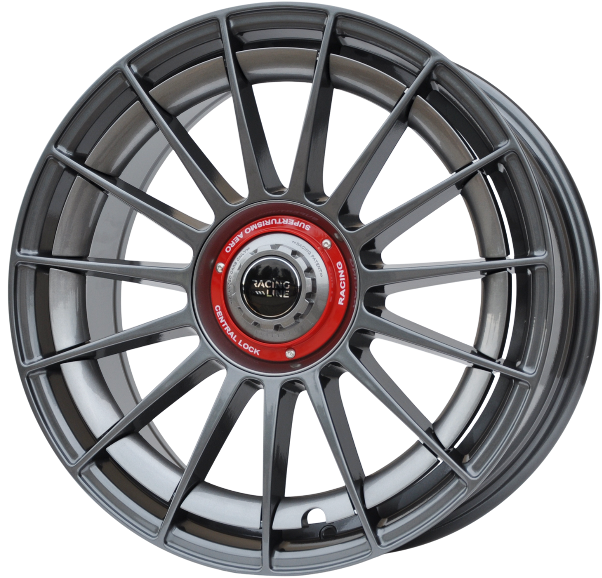PDW FBX298 Alufælge 18" 5x114.3 ET40 – Gun metal (sæt á 4)