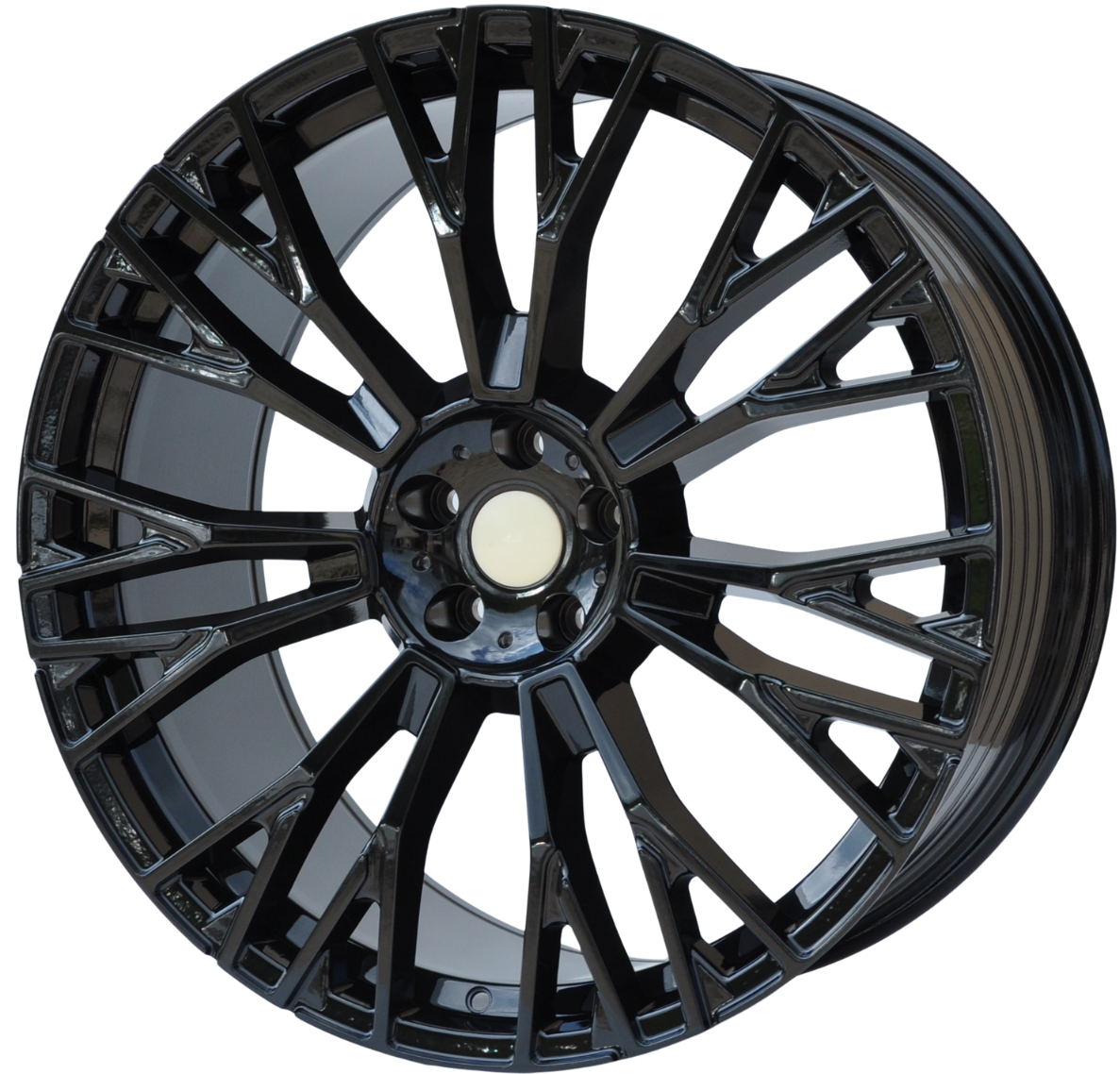 PDW 3s1111/FL269 Alufælge 22" 5x112 ET35 – Sort (sæt á 4)
