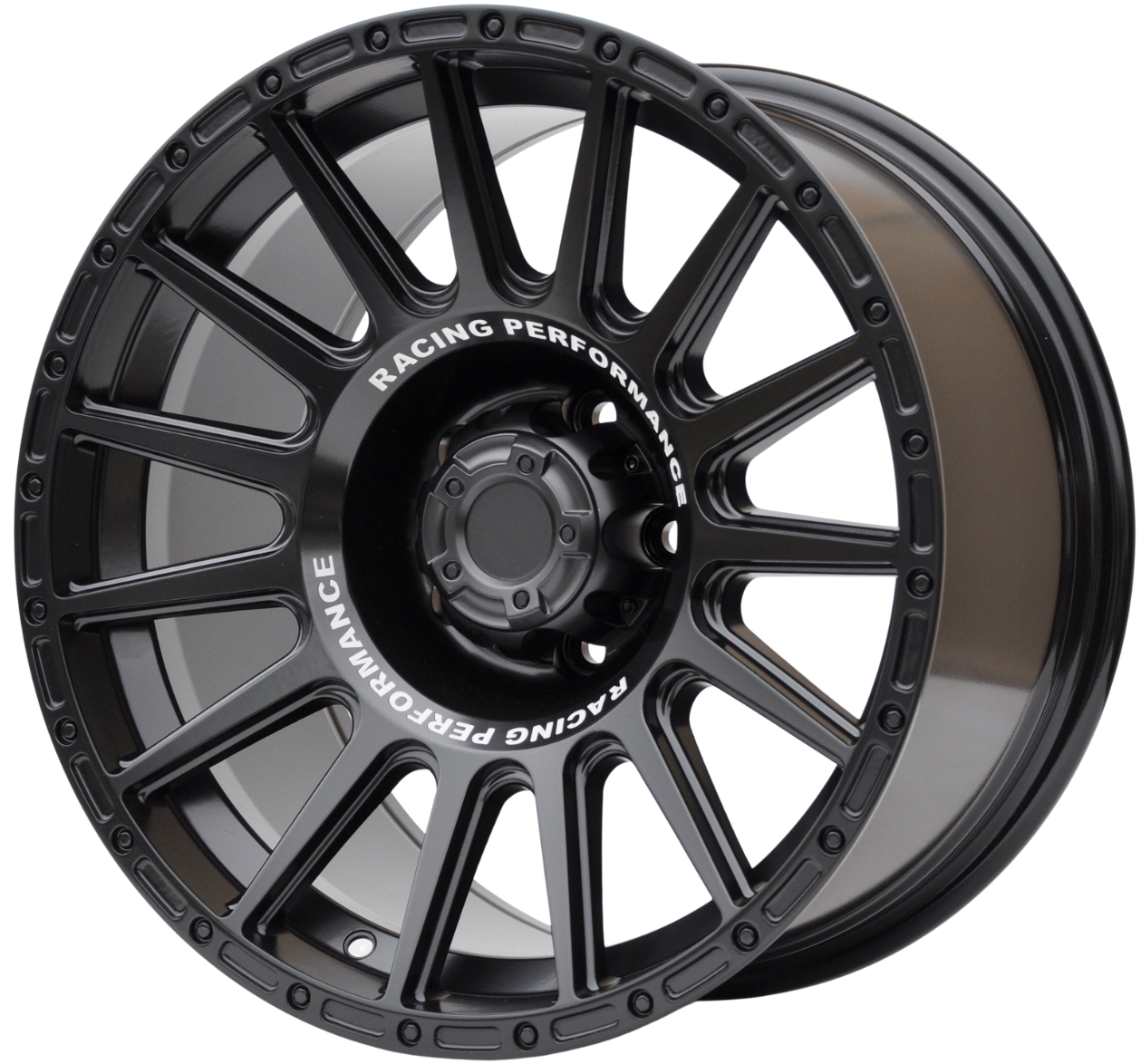 PDW fbx026 Alufælge 17" 5x114.3 ET0 – Sort mat (sæt á 4)