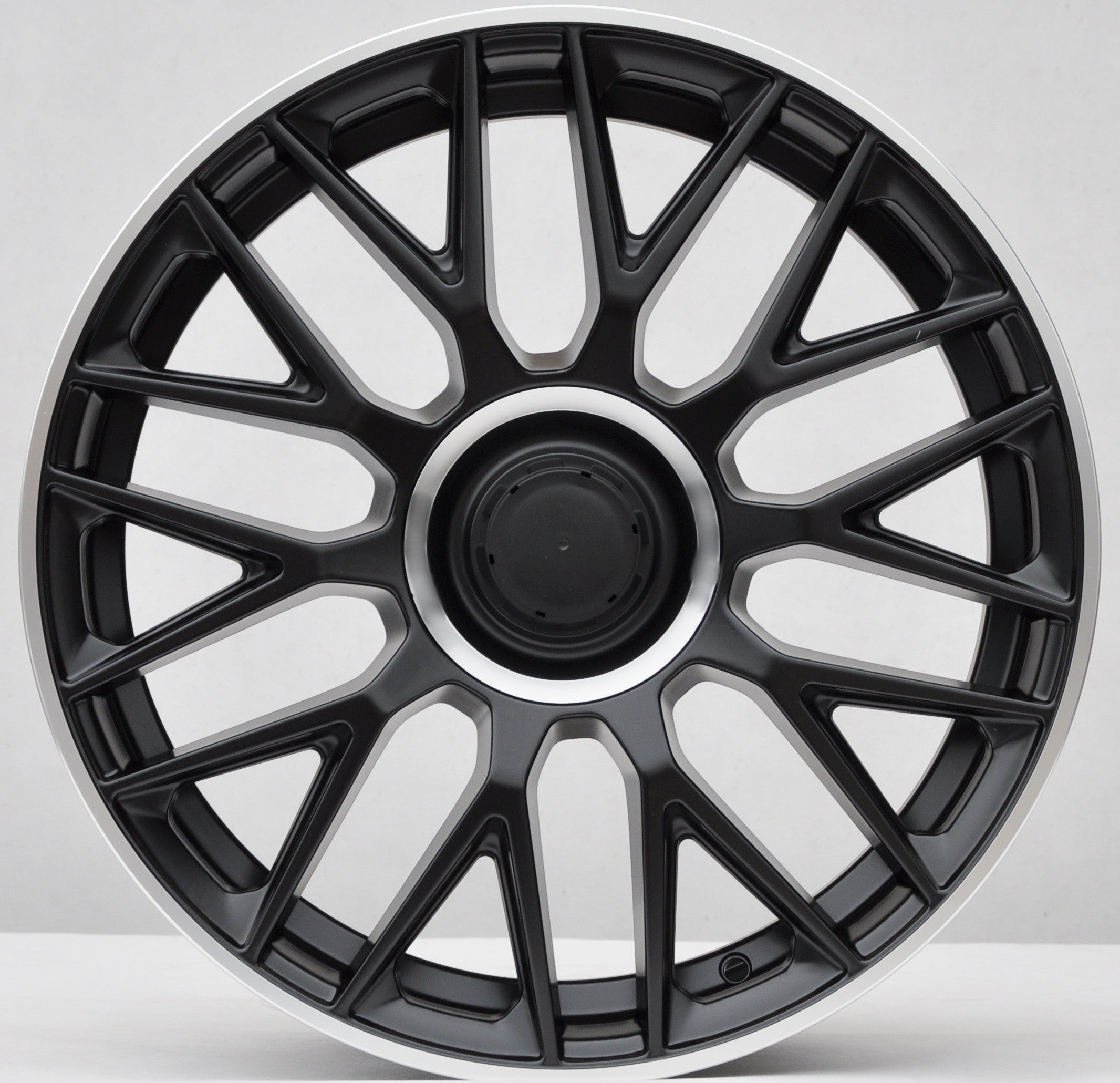 PDW 1766 Alufælge 19" 5x112 ET38 – Sort półmat (sæt á 4)