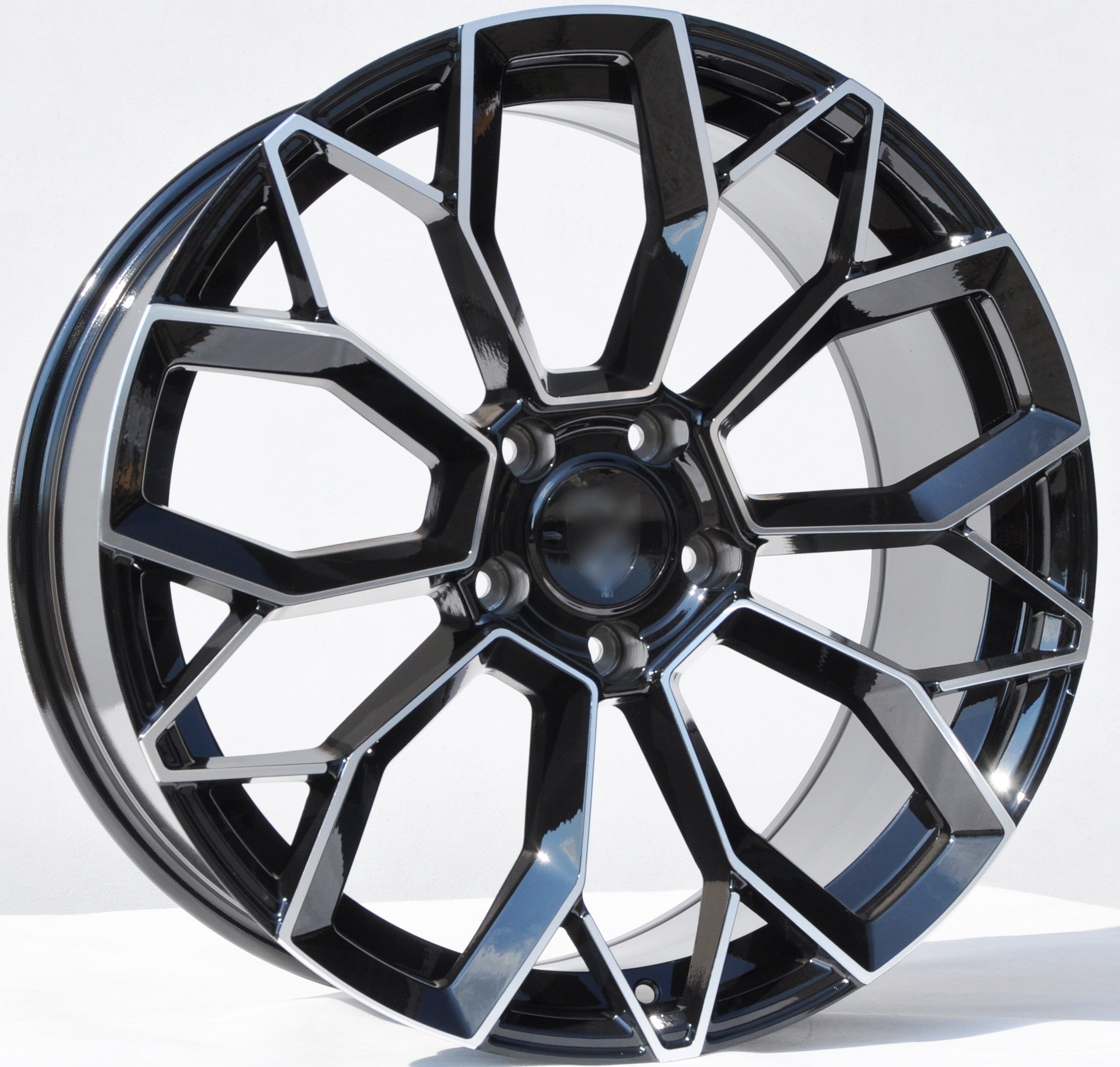 PDW 5083 Alufælge 21" 5x130 ET50 – Poleret/sort (sæt á 4)