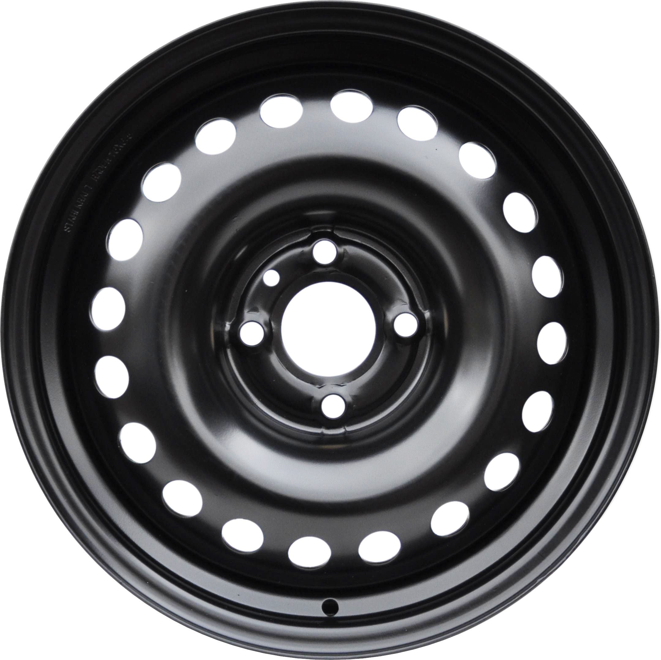Stahlkraft Rader A16 Stålfælge 16" 4x108 ET32 – Sort (stk)
