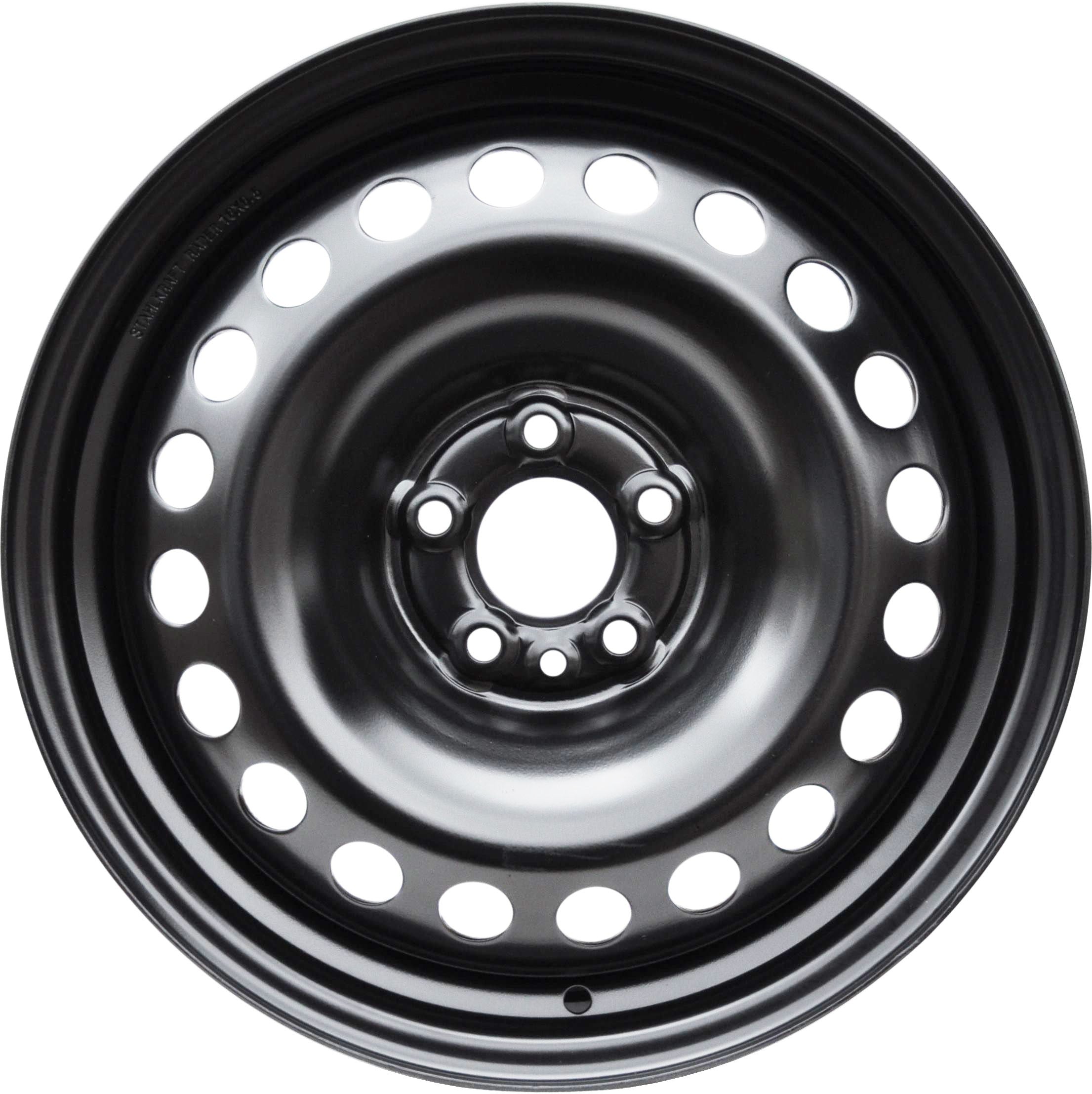 Stahlkraft Rader A16SZT Stålfælge 16" 5x98 ET39 – Sort (stk)