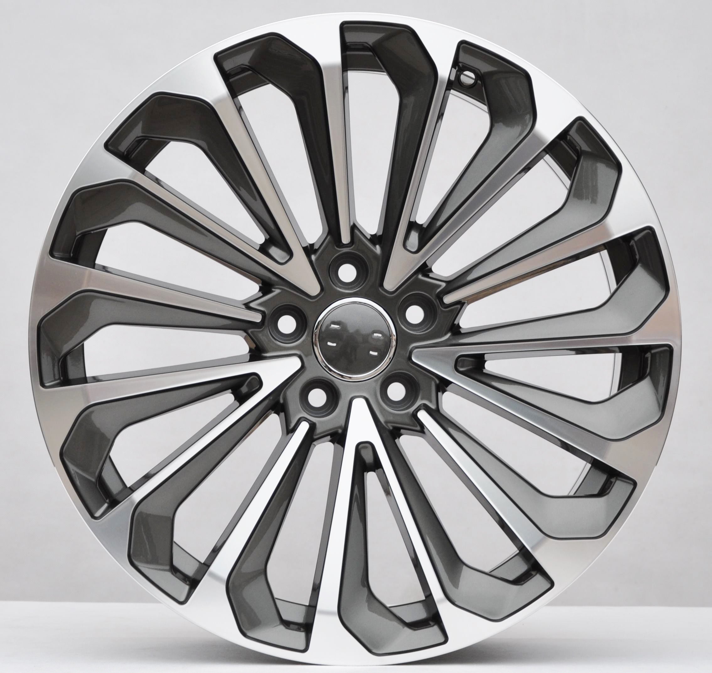 PDW 5827 Alufælge 21" 5x112 ET36 – Poleret/grafit (sæt á 4)