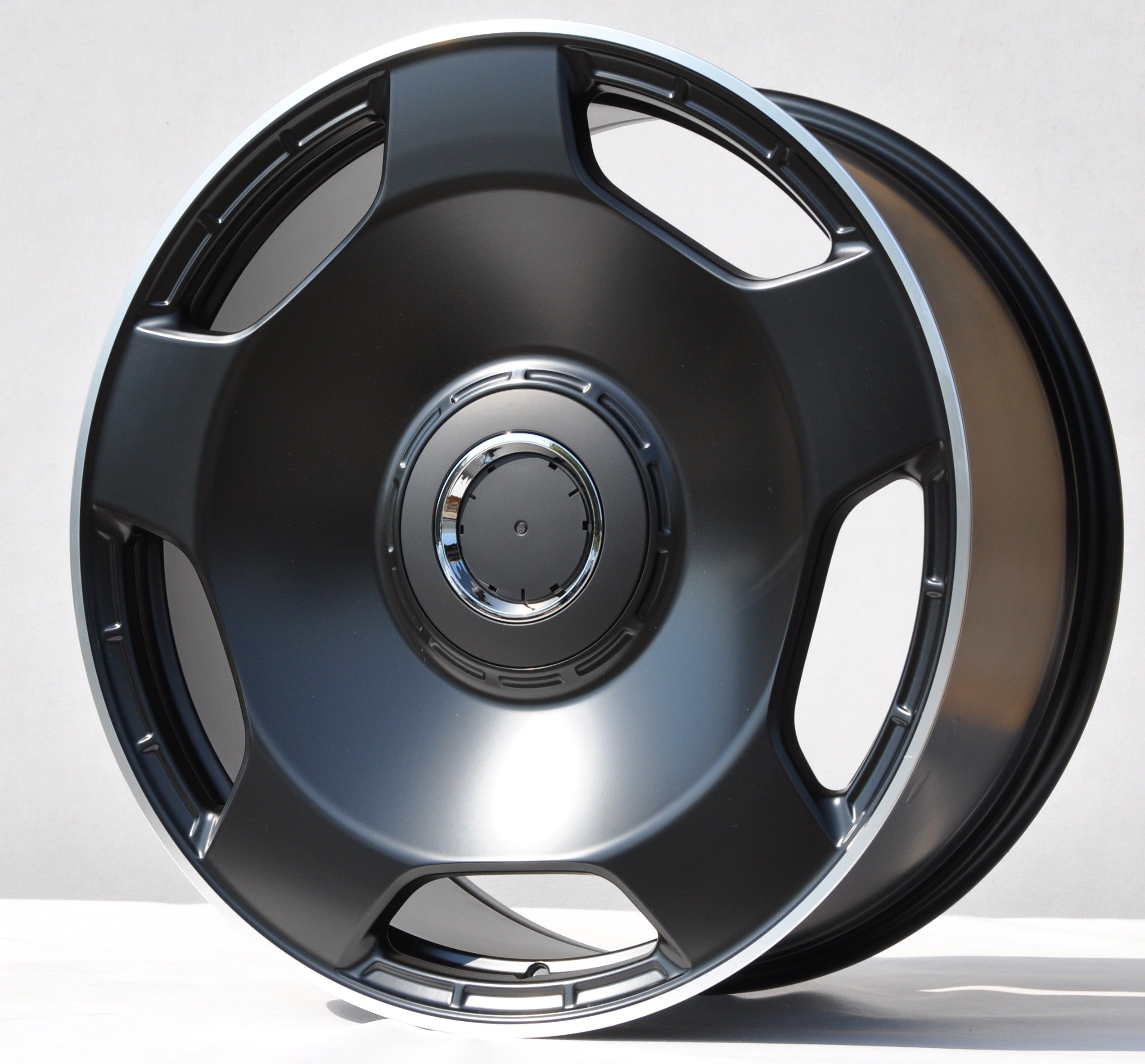 PDW 5133 Alufælge 22" 5x112 ET46 – Sort półmat (sæt á 4)