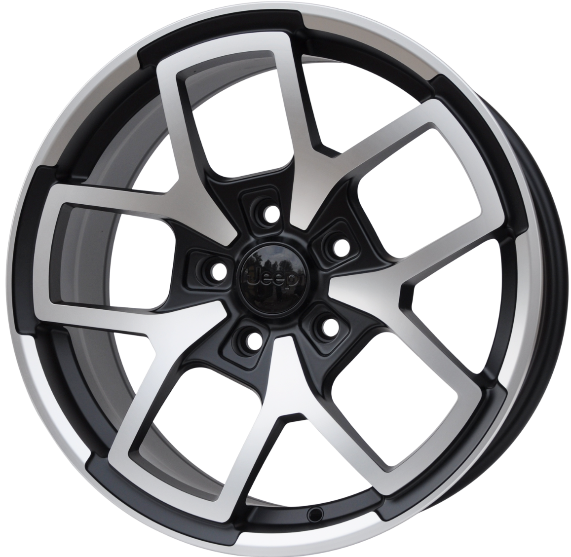 PDW 373 Alufælge 18" 5x127 ET35 – Poleret/sort półmat (sæt á 4)