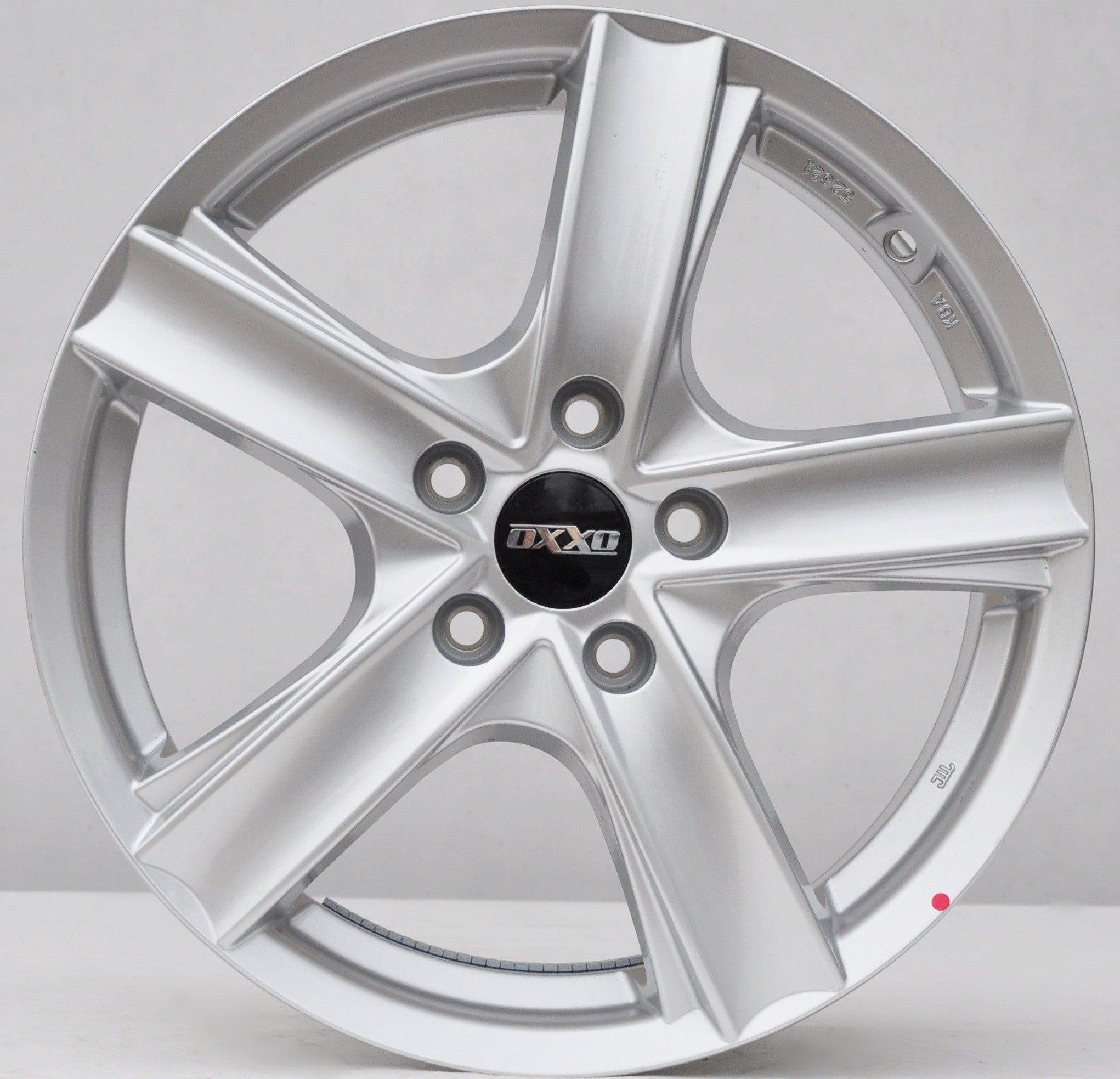 OXXO ms48g/kba52621 Alufælge 17" 5x114.3 ET48 – Sølv (sæt á 4)