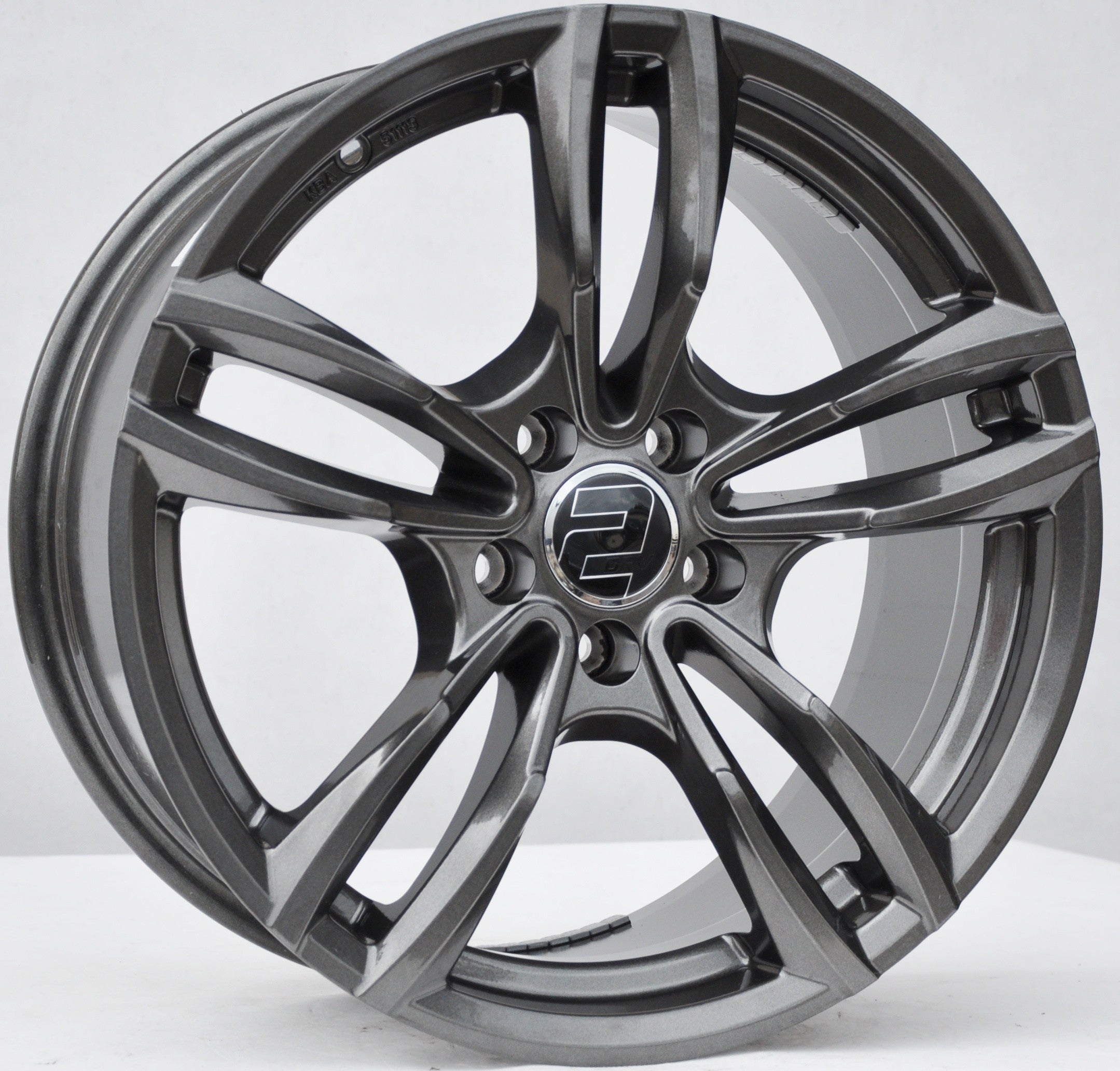 Wheelworld ma2/kba51113 Alufælge 18" 5x112 ET35 – Gun metal mat (sæt á 4)