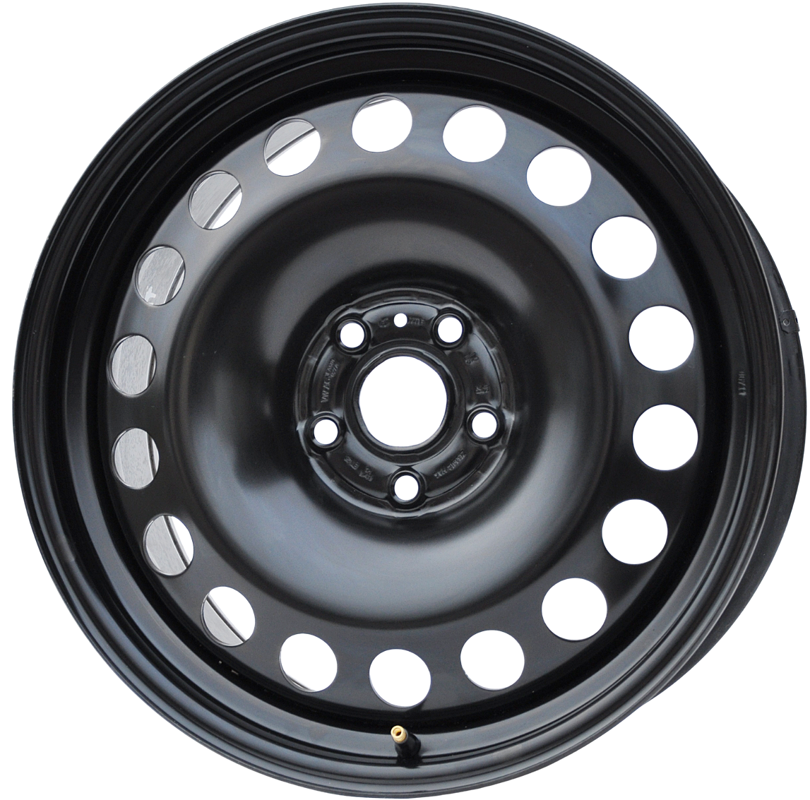 Volkswagen (oryginalne OEM) stal1EA601027A Stålfælge 18" 5x112 ET45 – Sort (sæt á 4)