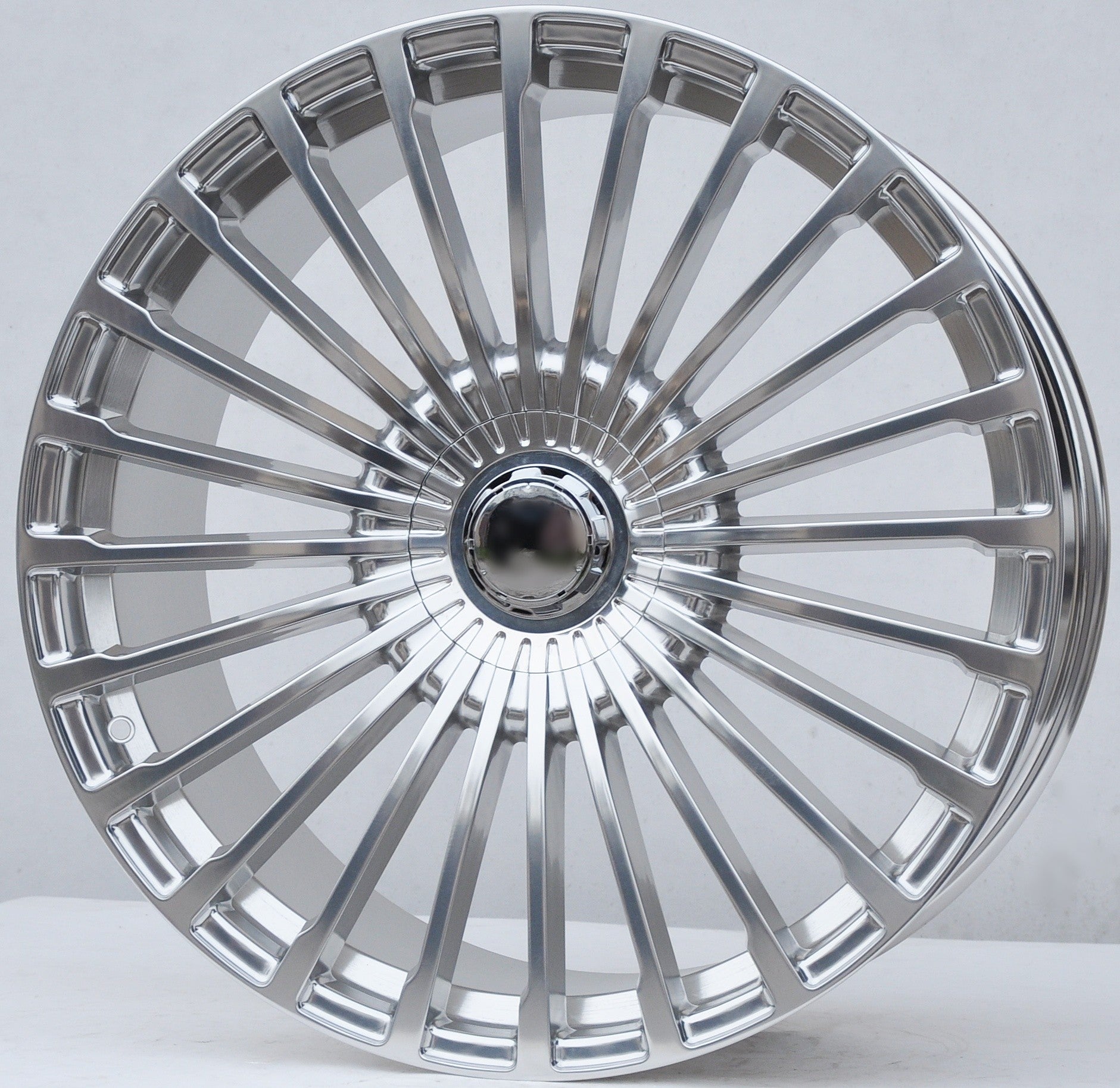 PDW F138 Alufælge 23" 5x112 ET40 – Całkowicie polerowany (sæt á 4)