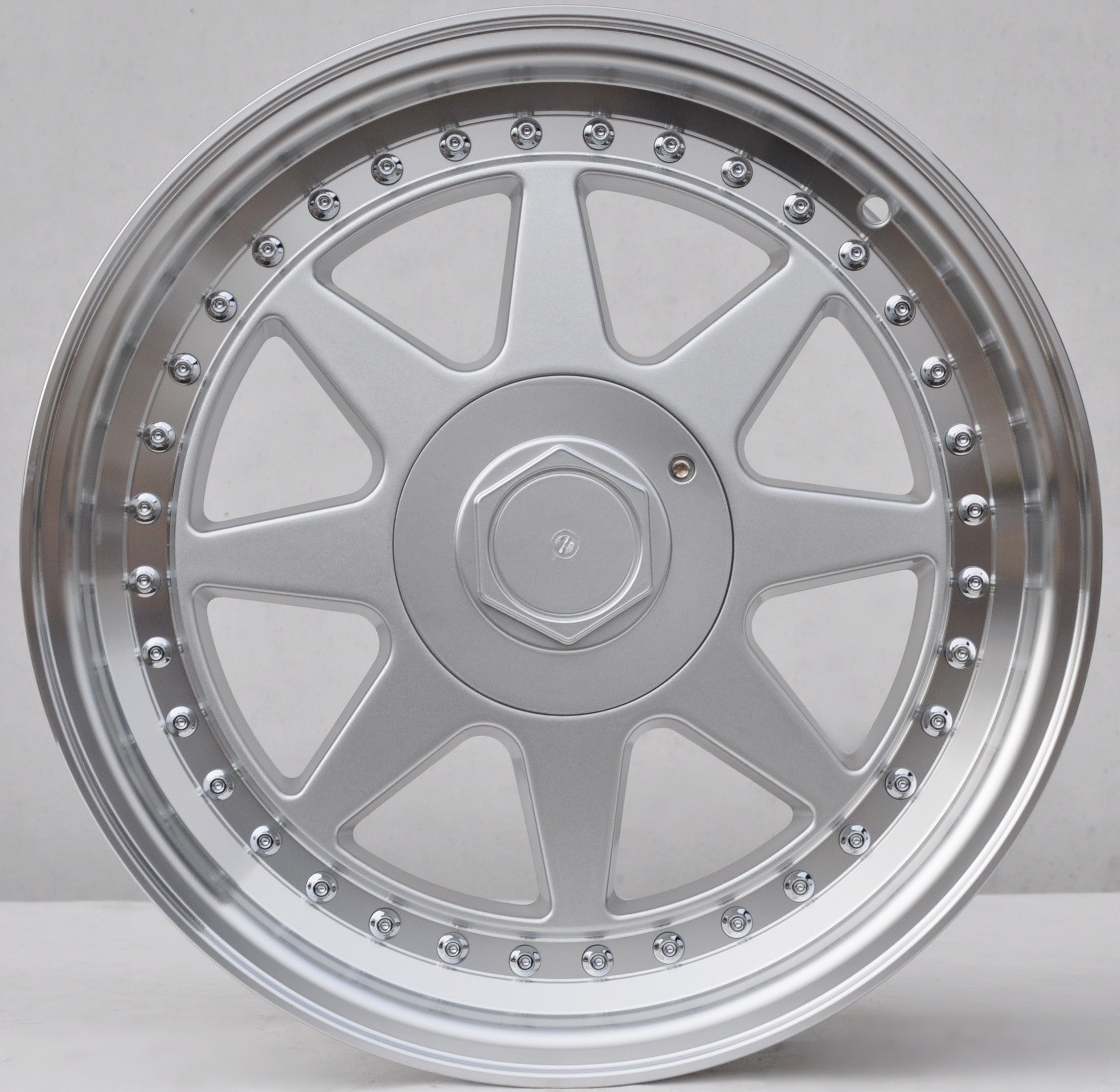 PDW 7905 Alufælge 17" 5x112 ET35 – Poleret/sølv (sæt á 4)