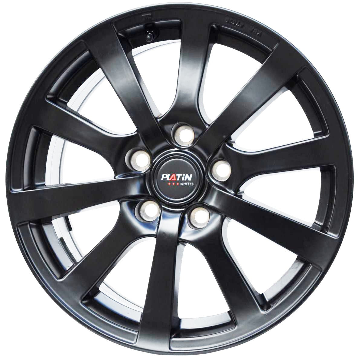 Platin ta-la/kba47637 Alufælge 17" 5x100 ET35 – Sort (sæt á 4)