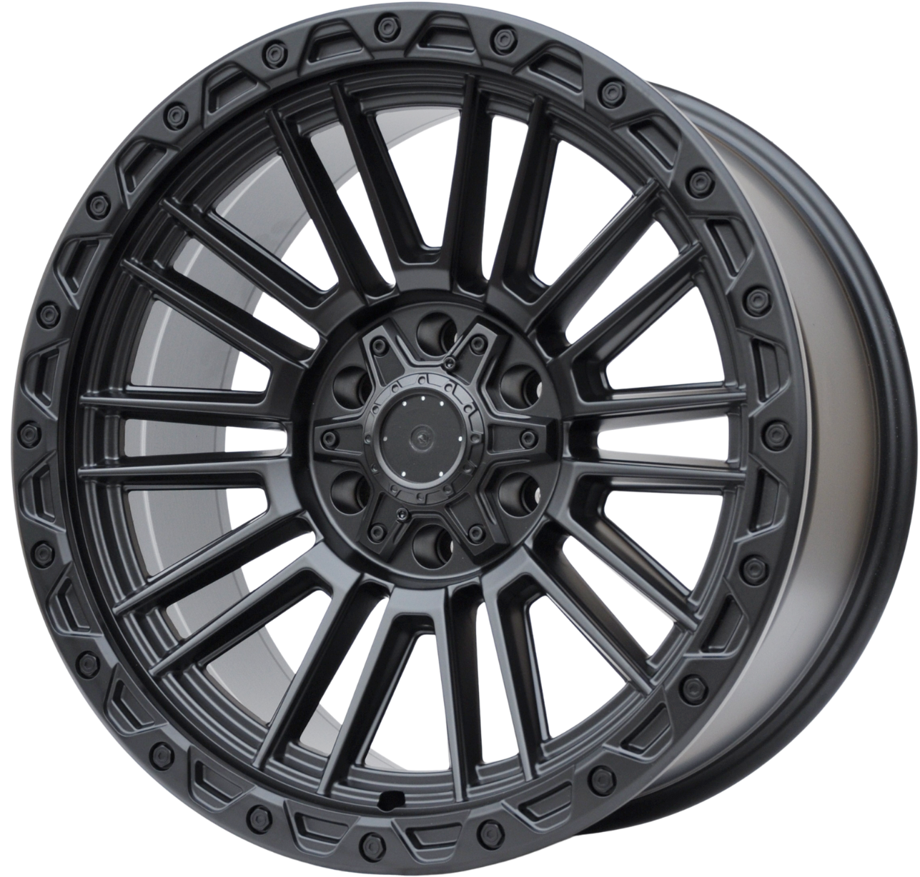 PDW 1892 Alufælge 20" 6x139.7 ET1 – Sort półmat (sæt á 4)