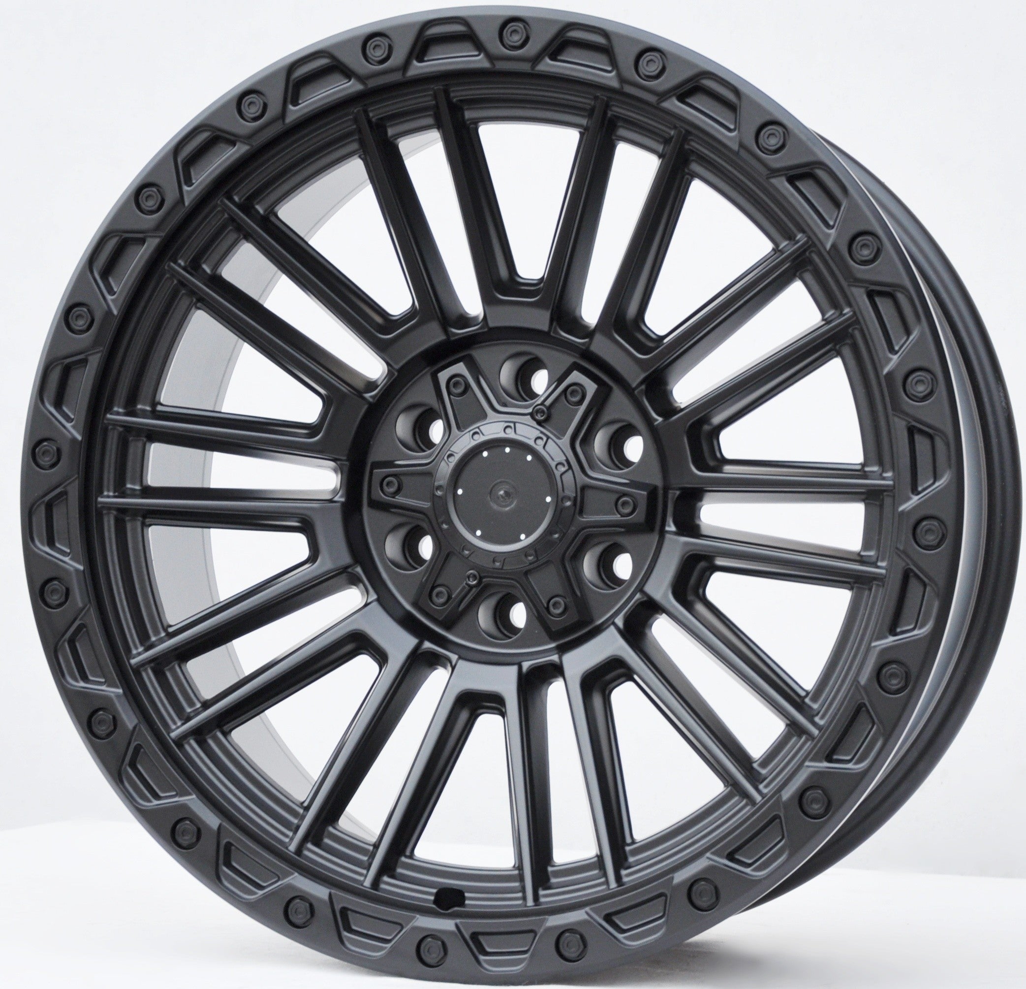 PDW 1892 Alufælge 20" 6x139.7 ET1 – Sort półmat (sæt á 4)