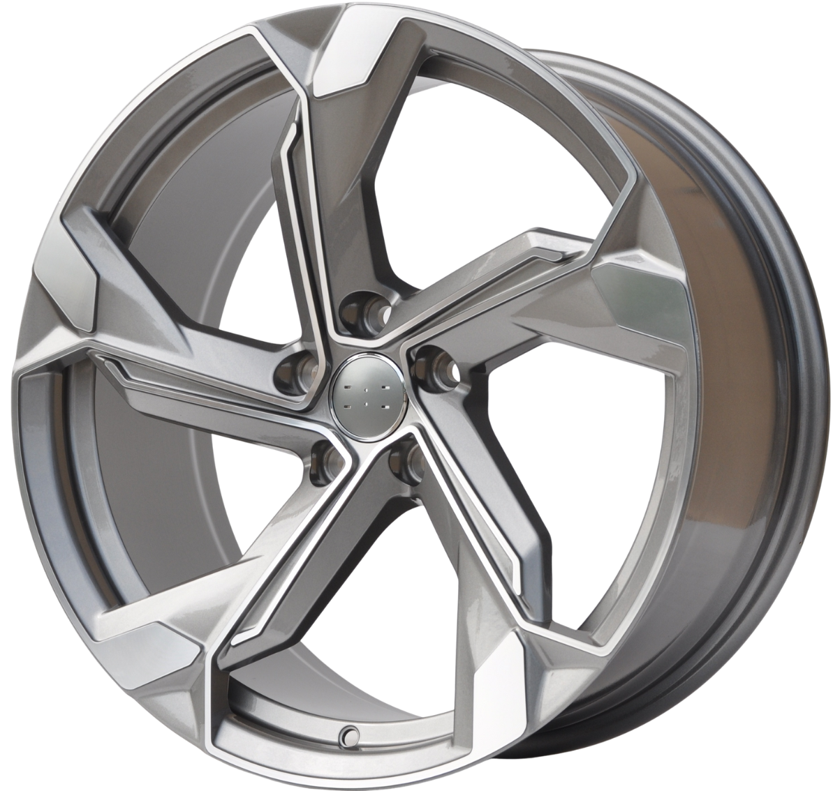 PDW 5633/1201 Alufælge 21" 5x112 ET36 – Poleret/grafit (sæt á 4)