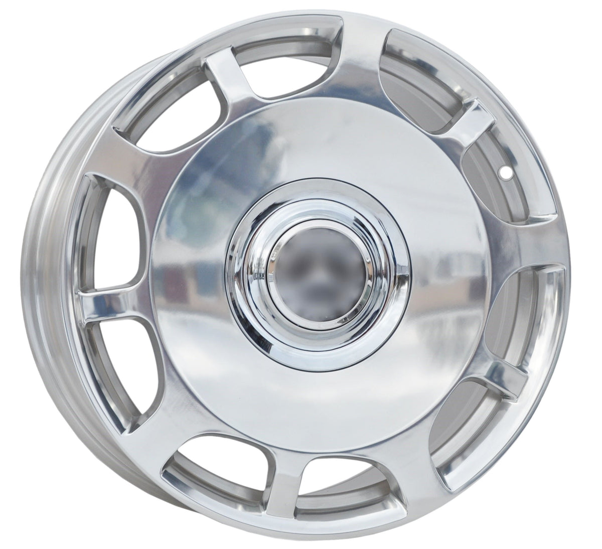 Toro Corsa FBX007 Alufælge 18" 8,5J 5x112 ET35 – Poleret/sølv (sæt á 4)
