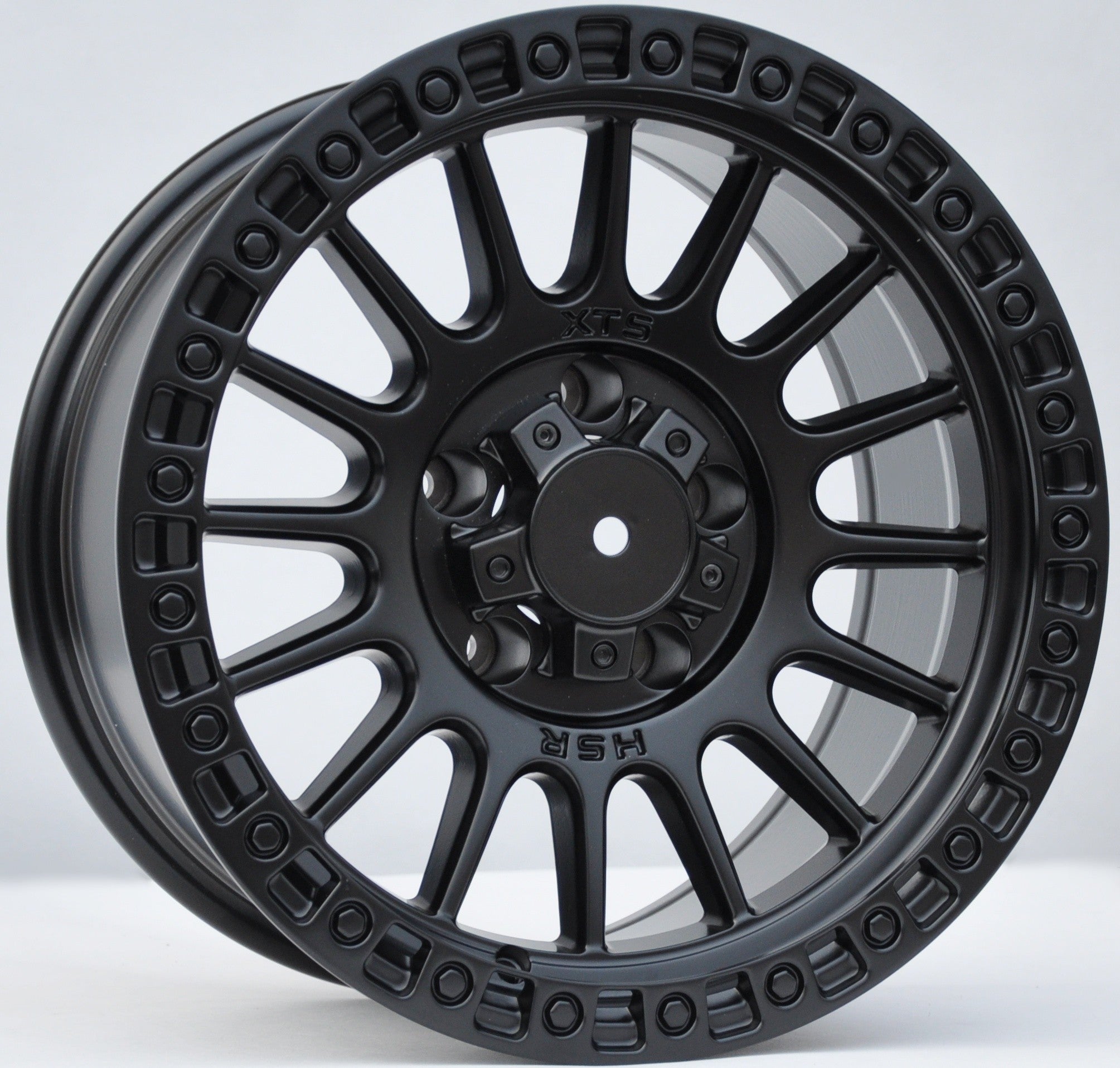 PDW 0370 Alufælge 16" 5x127 ET-15 – Sort półmat (sæt á 4)