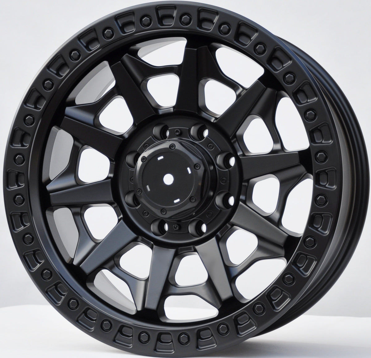 PDW 1721 Alufælge 20" 8x165.1 ET1 – Sort (sæt á 4)