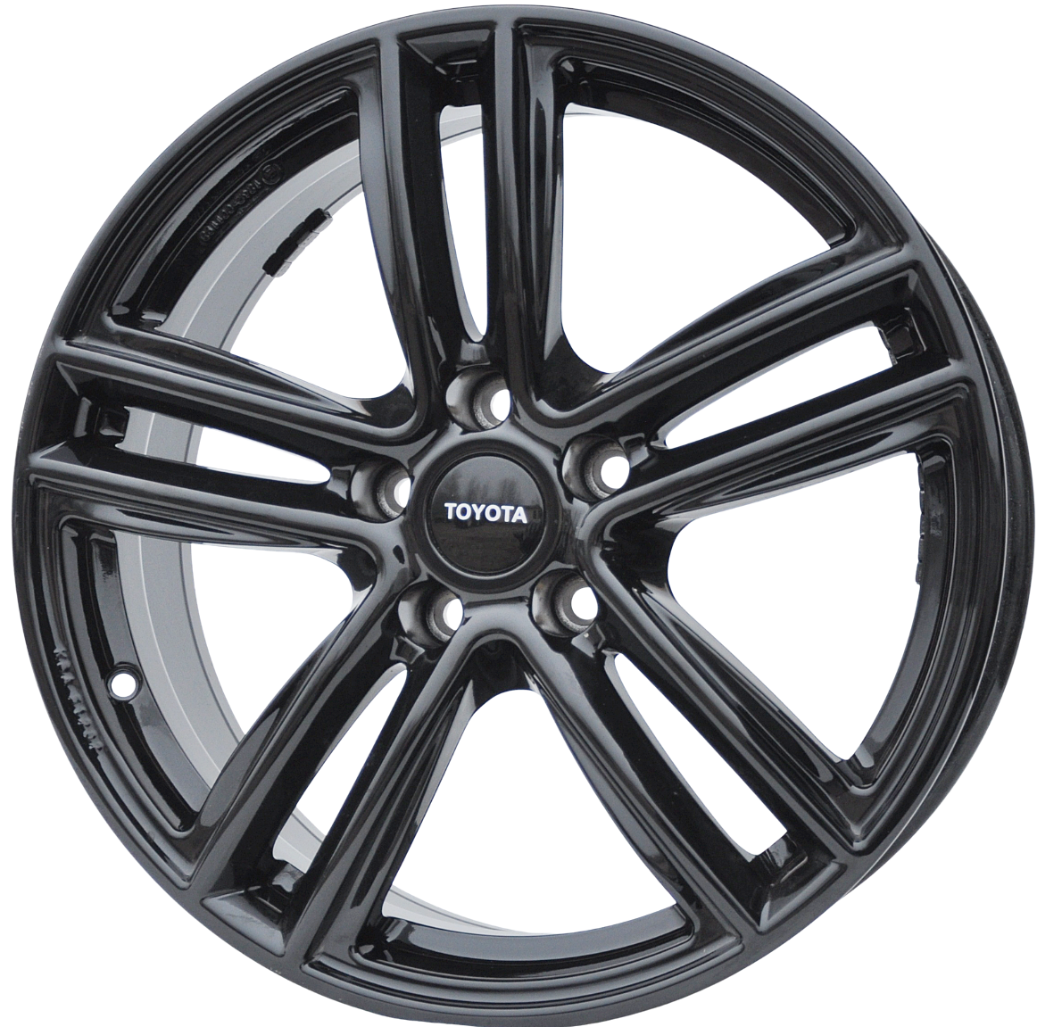 Toyota (oryginalne OEM) fc27-708 Alufælge 18" 5x114.3 ET35 – Sort (sæt á 4)