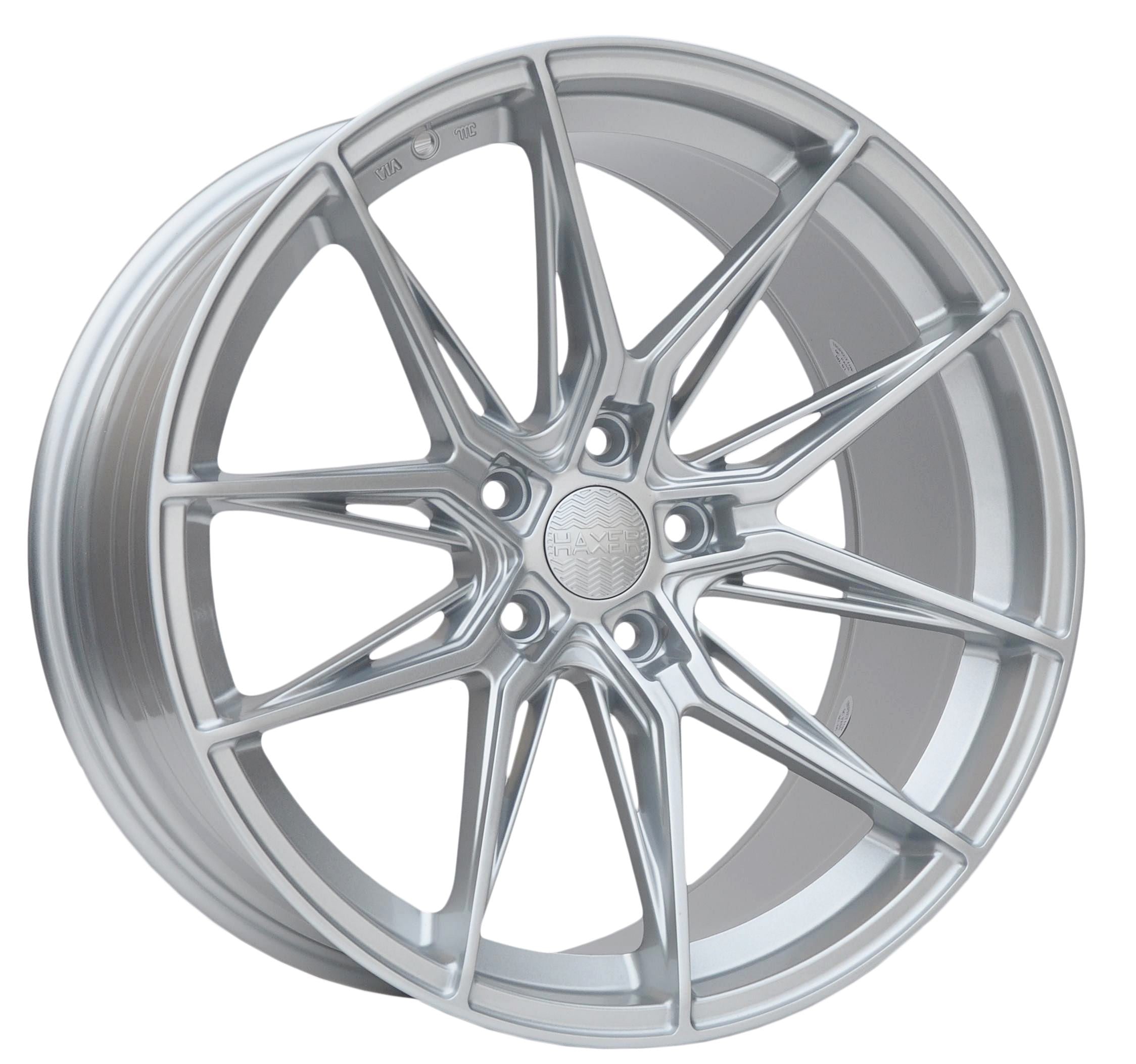 Haxer hx036 Alufælge 18" 5x112 ET35 – Sølv (sæt á 4)