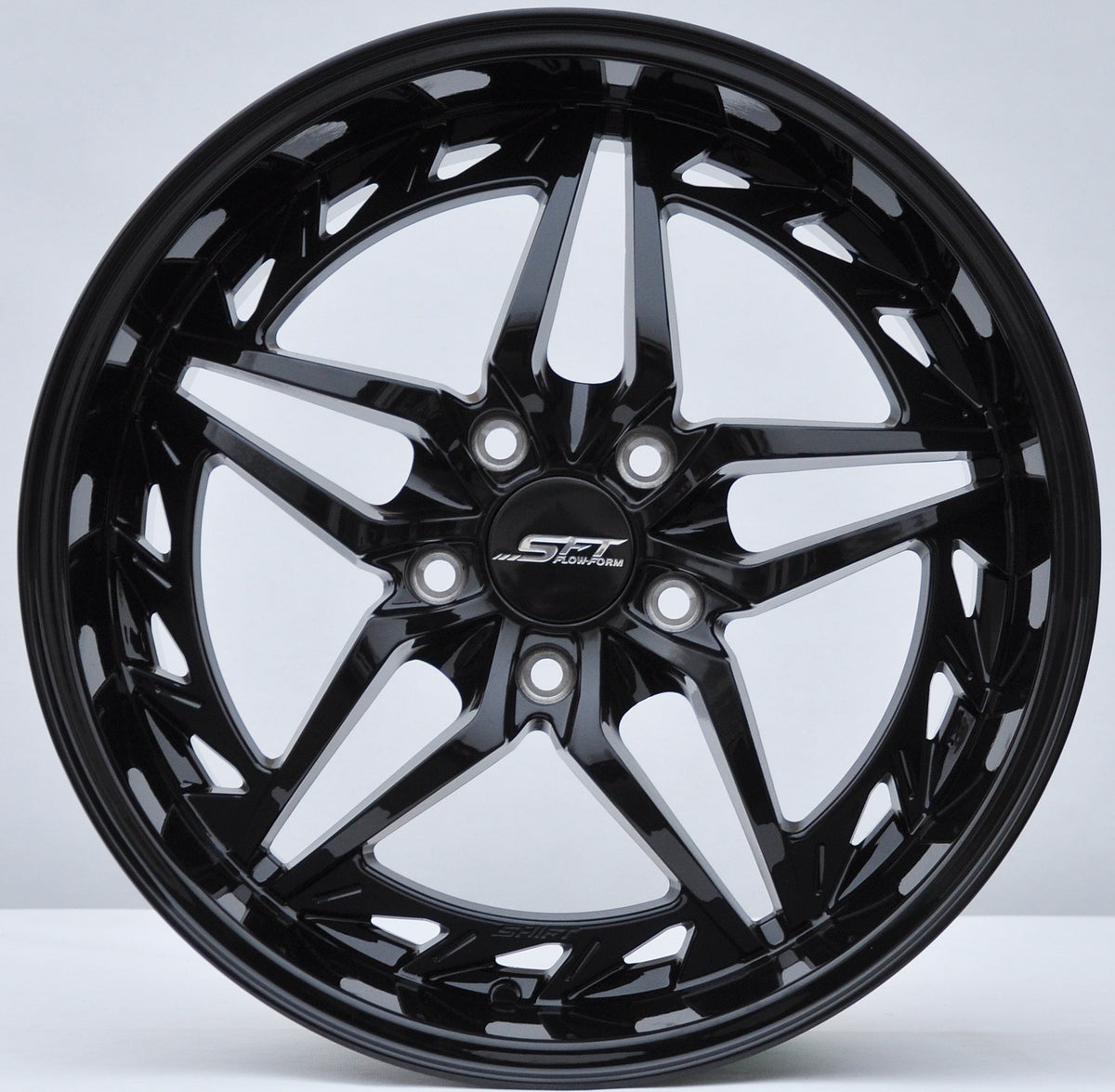 PDW INJECTOR Alufælge 18" 5x120 ET30 – Sort (sæt á 4)