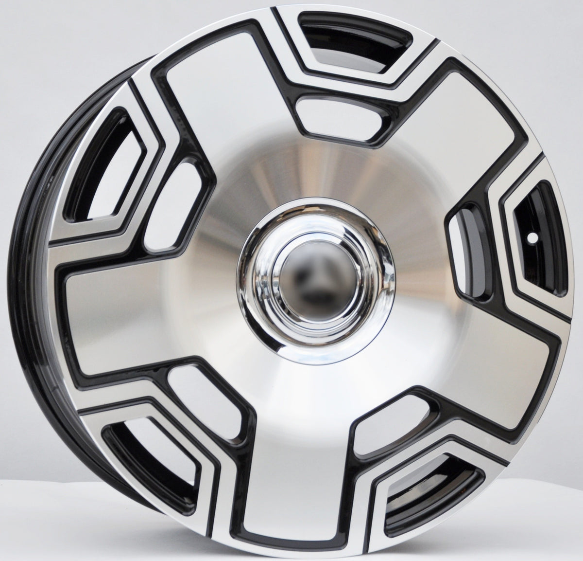 PDW 3053 Alufælge 21" 5x130 ET35 – Poleret/sort (sæt á 4)