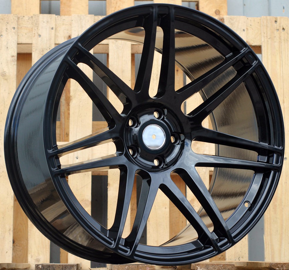 PDW 6114 Alufælge 22" 5x120 ET40 – Sort (sæt á 4)