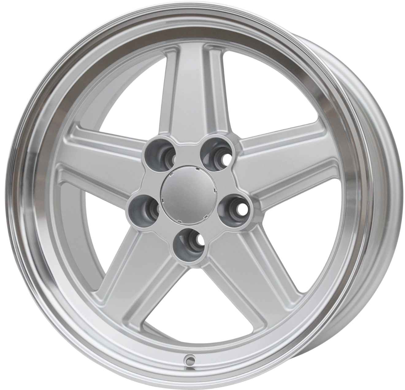 PDW 5938 Alufælge 17" 5x112 ET19 – Poleret/sølv (sæt á 4)